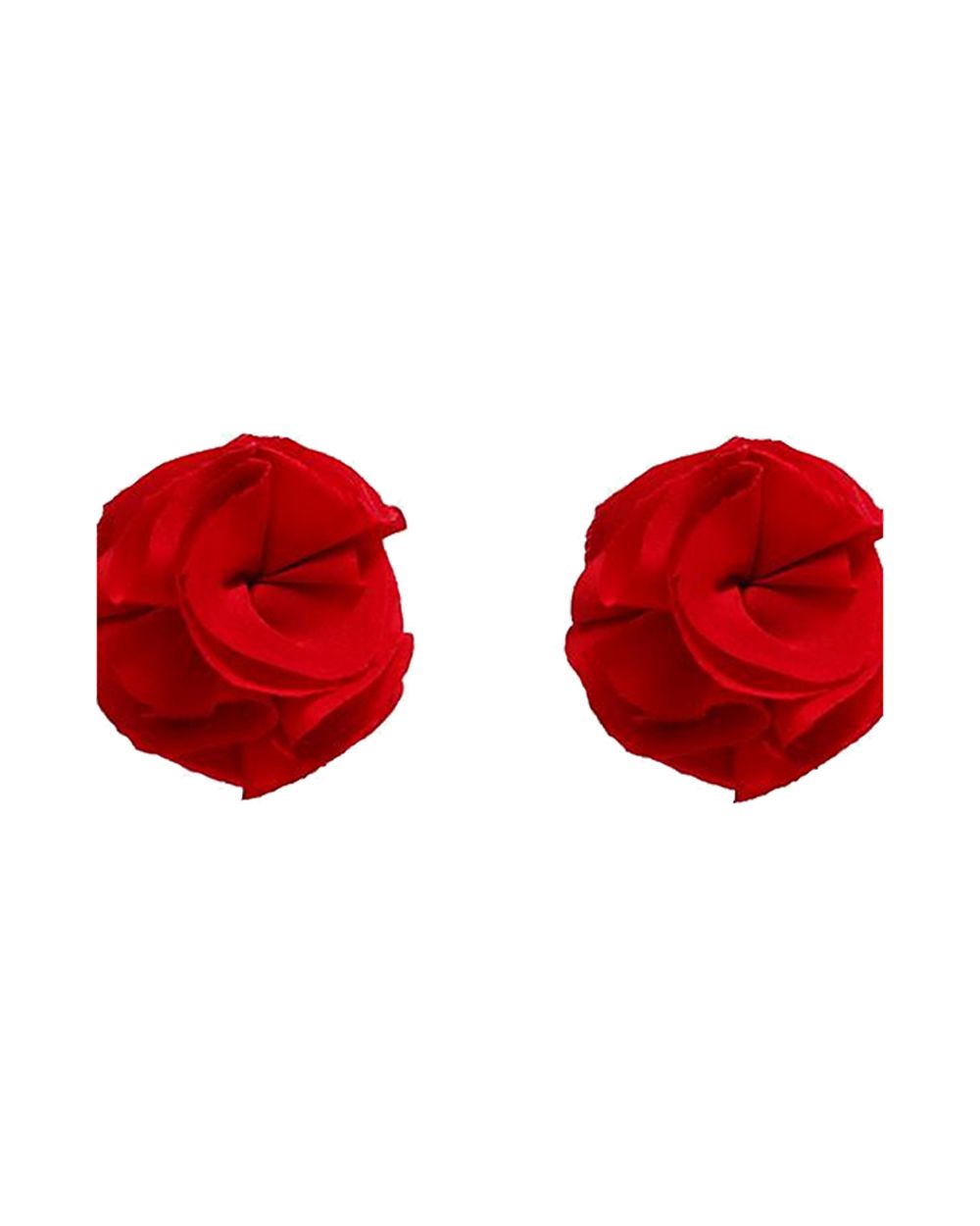 Nippies Bristols Six Gold Scarlett Nipple Covers in red