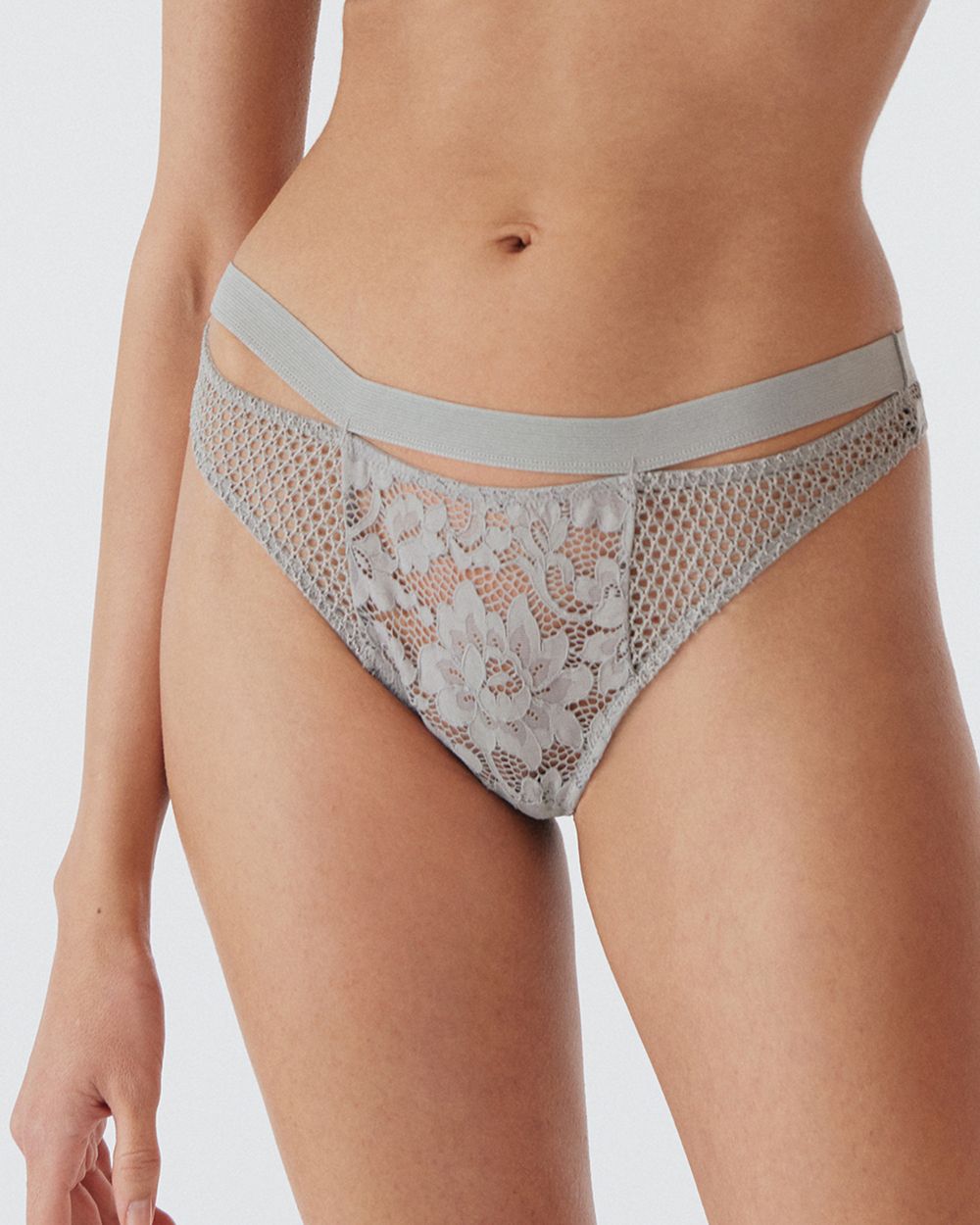 Else Petunia Thong in blue