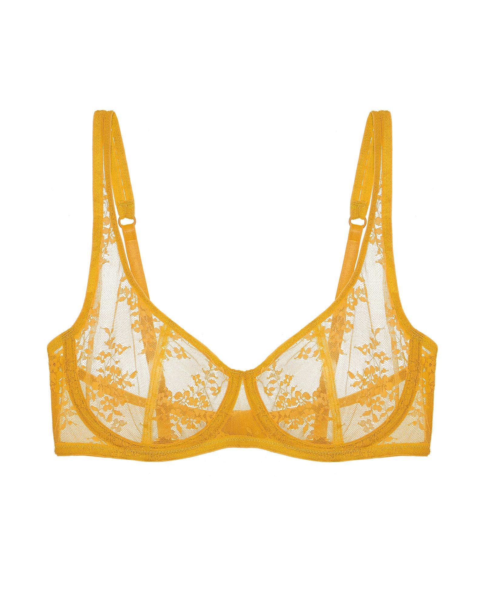 Journelle Romy Demi Bra in yellow