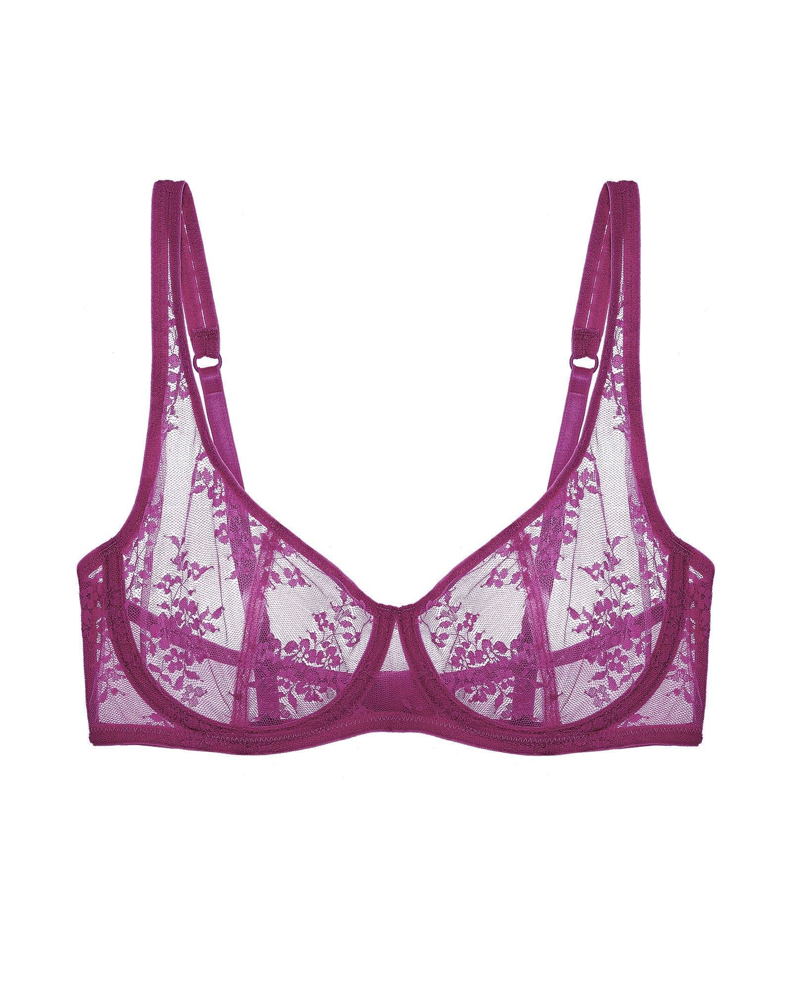 Journelle Romy Demi Bra in purple