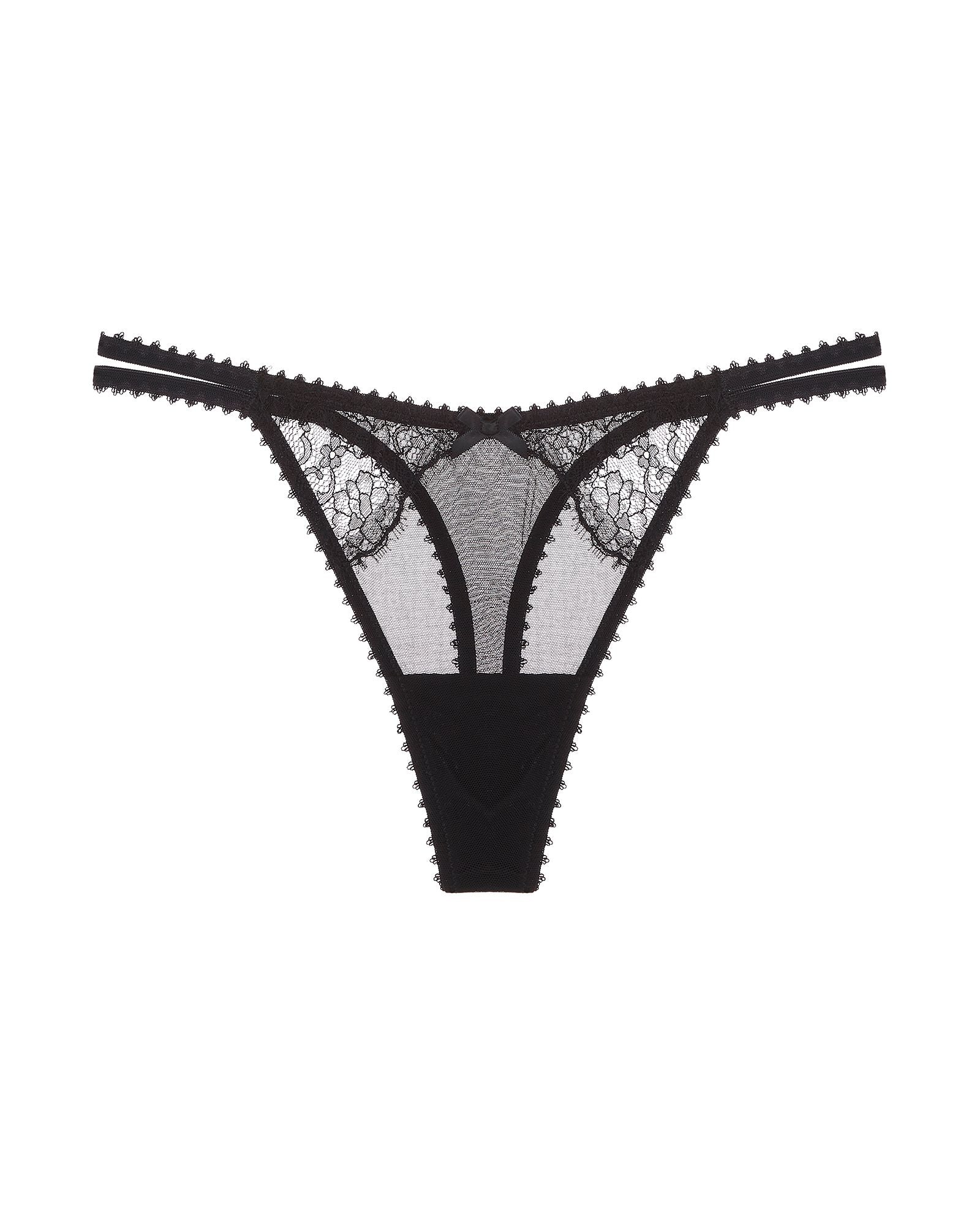 Journelle Chiara Thong in black