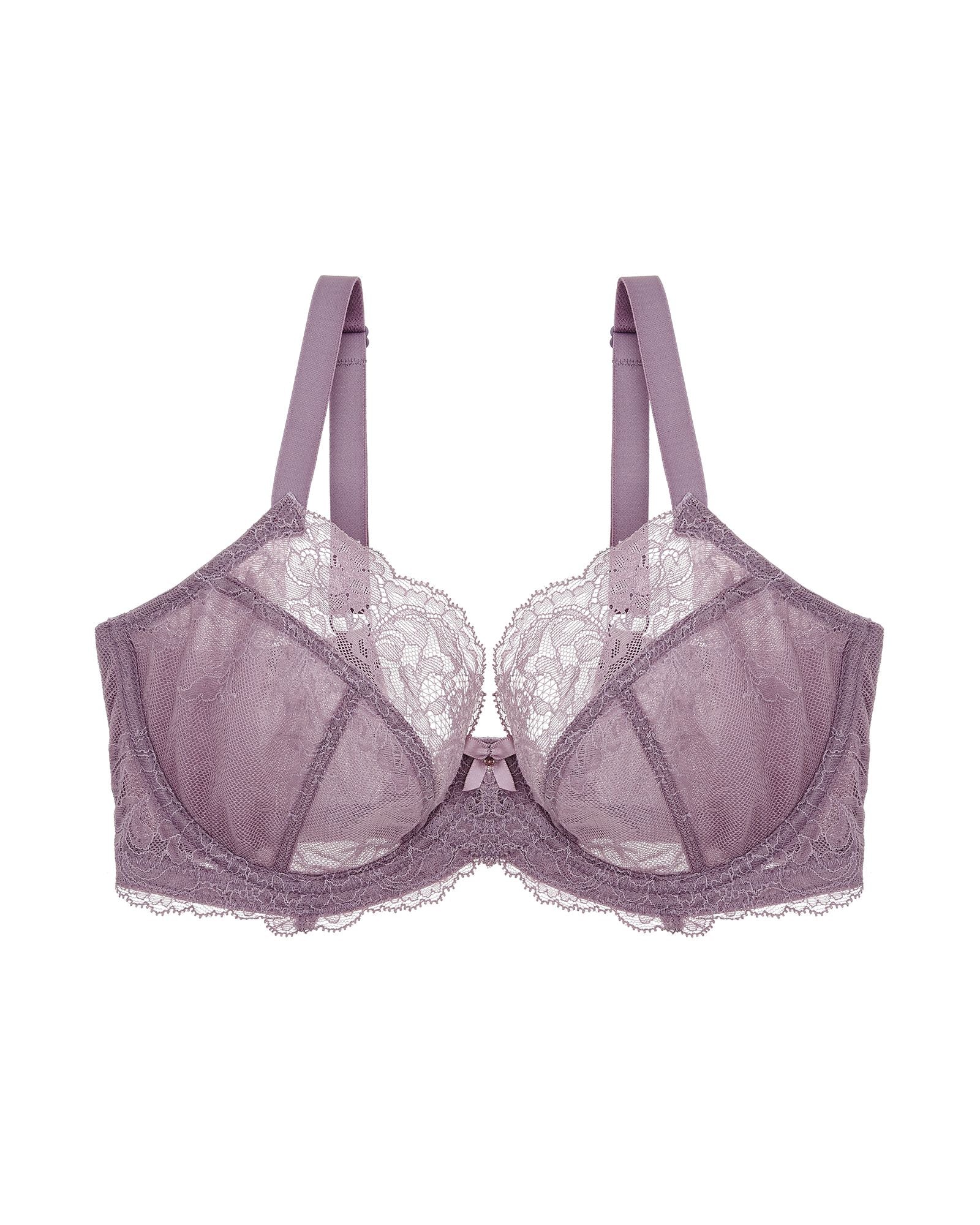 Panache Lingerie Ana Non-Padded Plunge Bra in pink