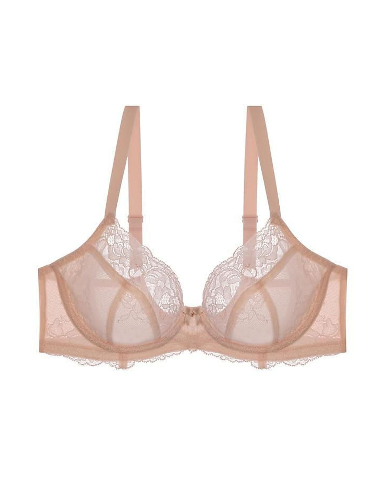 Panache Lingerie Ana Non-Padded Plunge Bra in pink