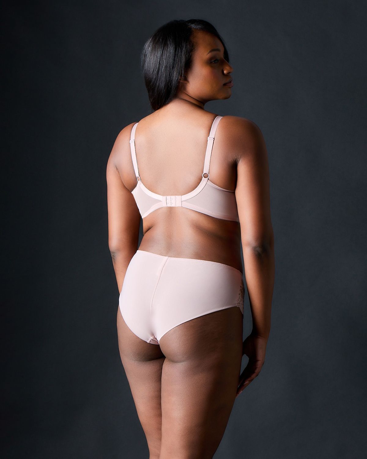 Panache Lingerie Ana Non-Padded Plunge Bra in pink