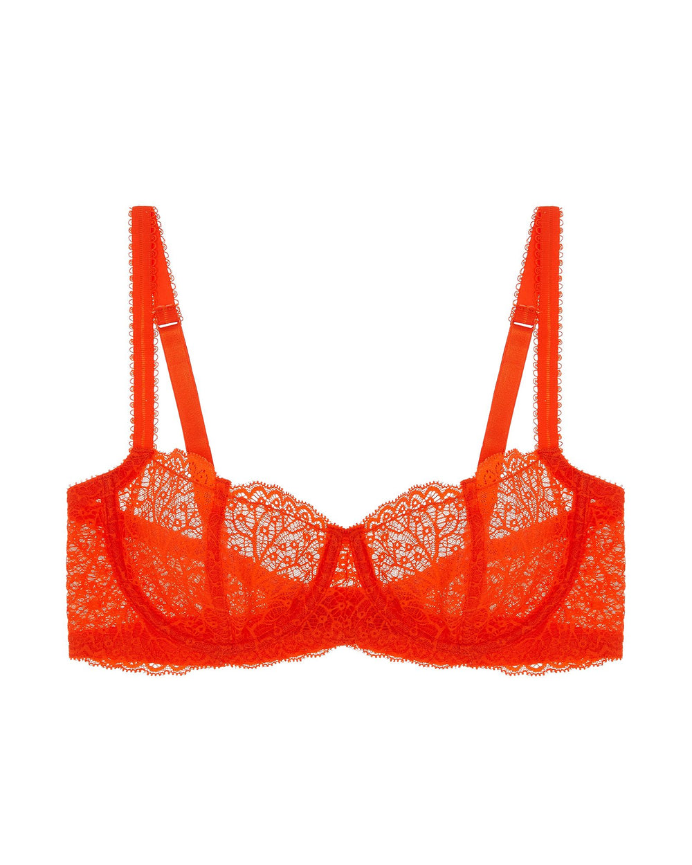 Journelle Allegra Balconette Bra in purple