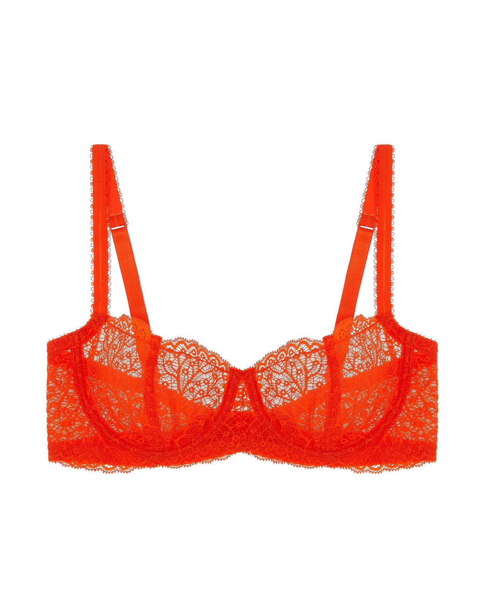 Journelle Allegra Balconette Bra in purple