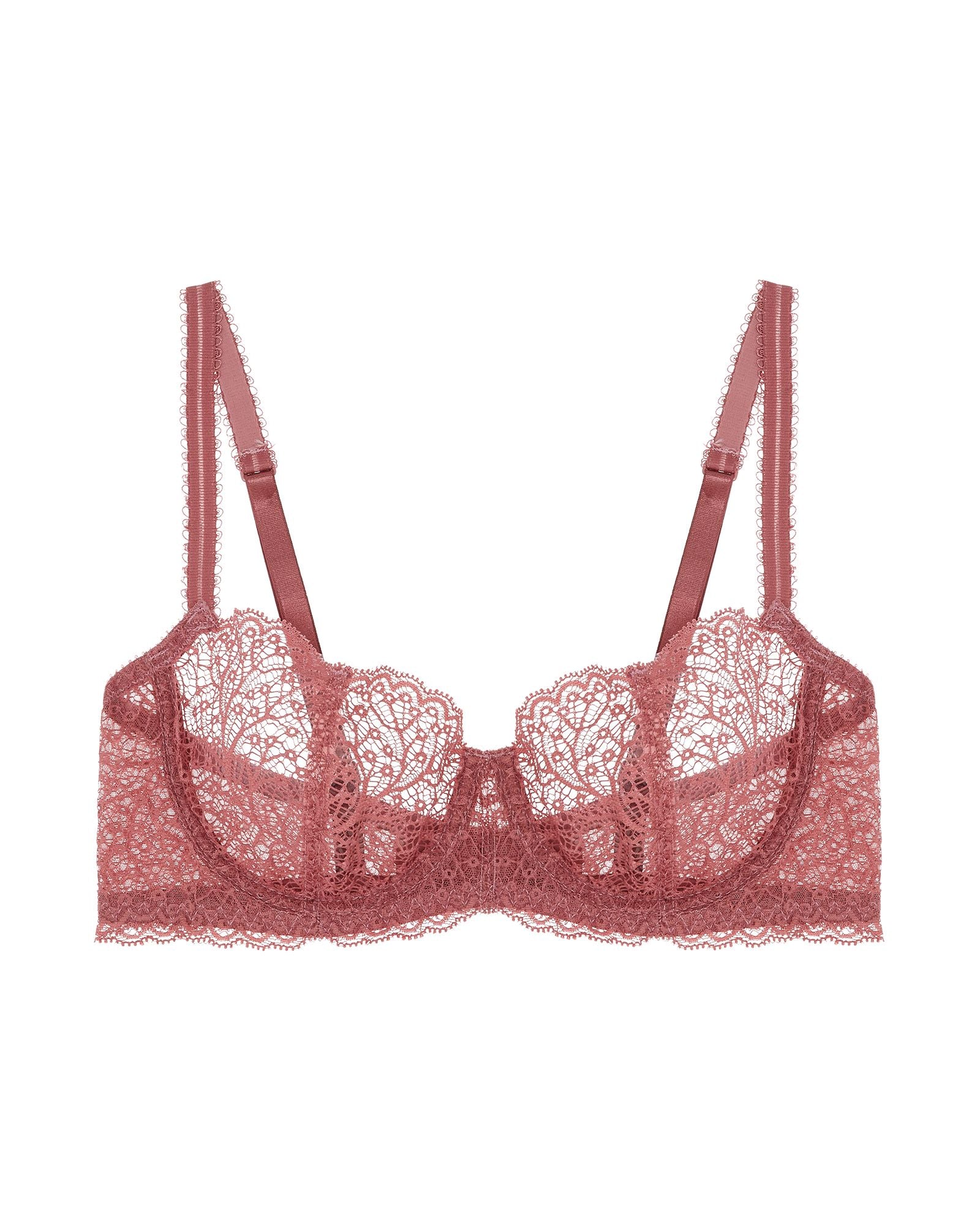 Journelle Allegra Balconette Bra in pink