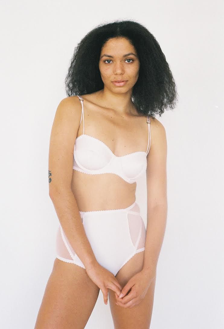 Lonely Lexi High Waisted Brief in pink