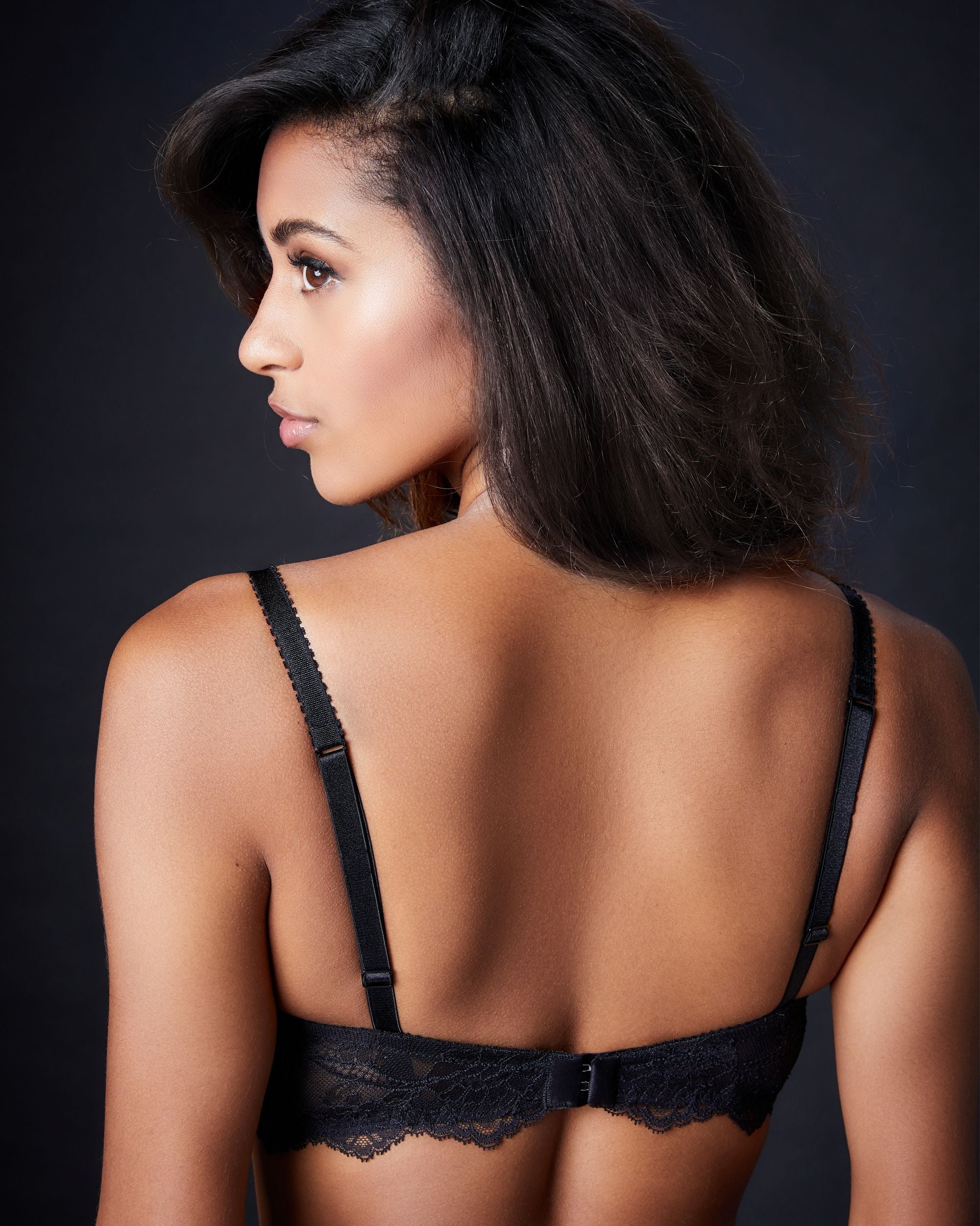 Journelle Anais Low Balconette Bra in black