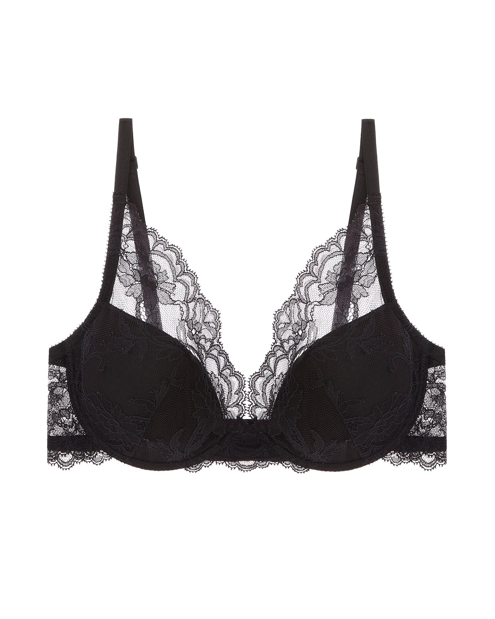Journelle Anais Plunge Bra in black
