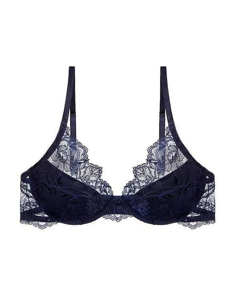 Journelle Anais Plunge Bra in blue