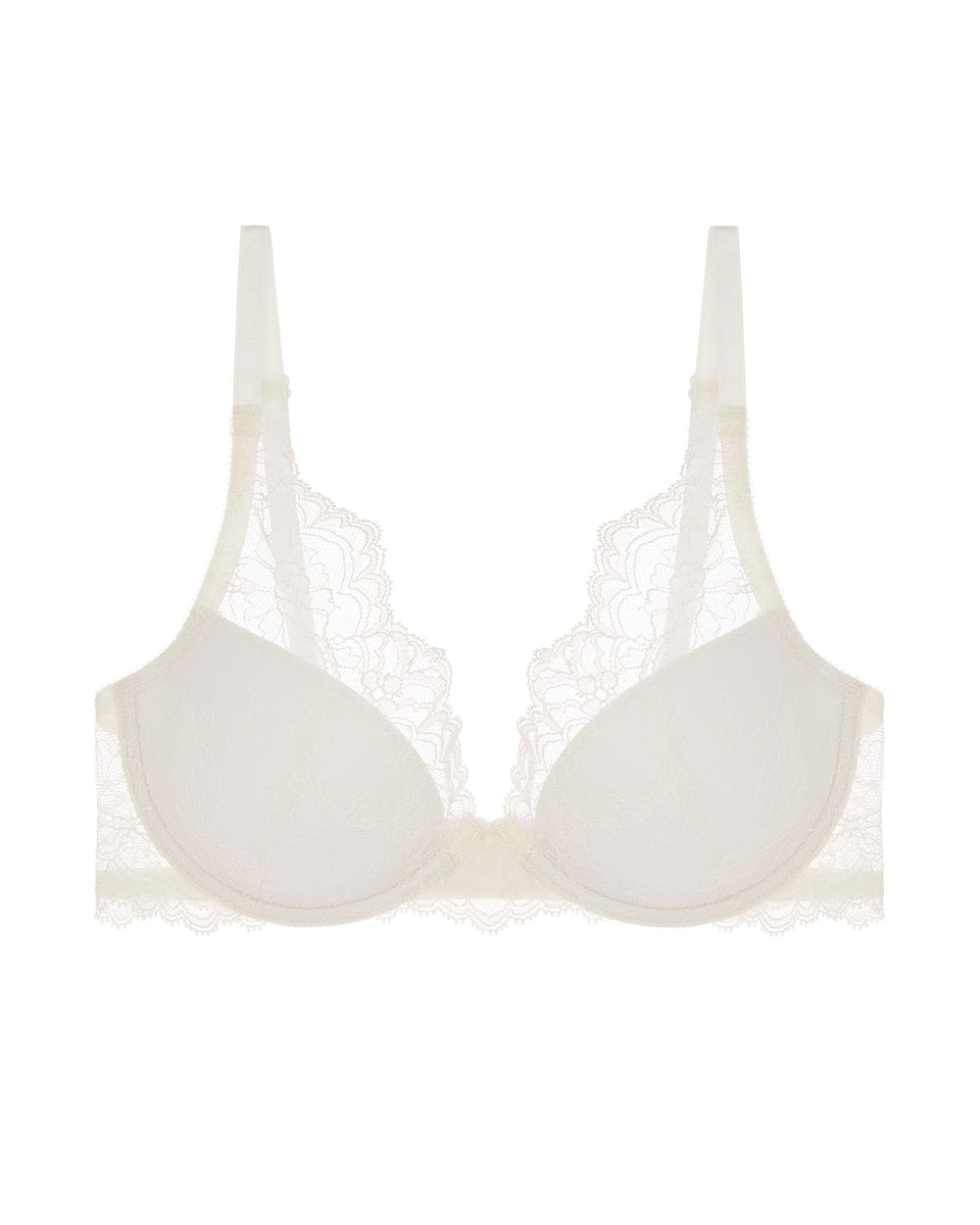Journelle Anais Plunge Bra in white