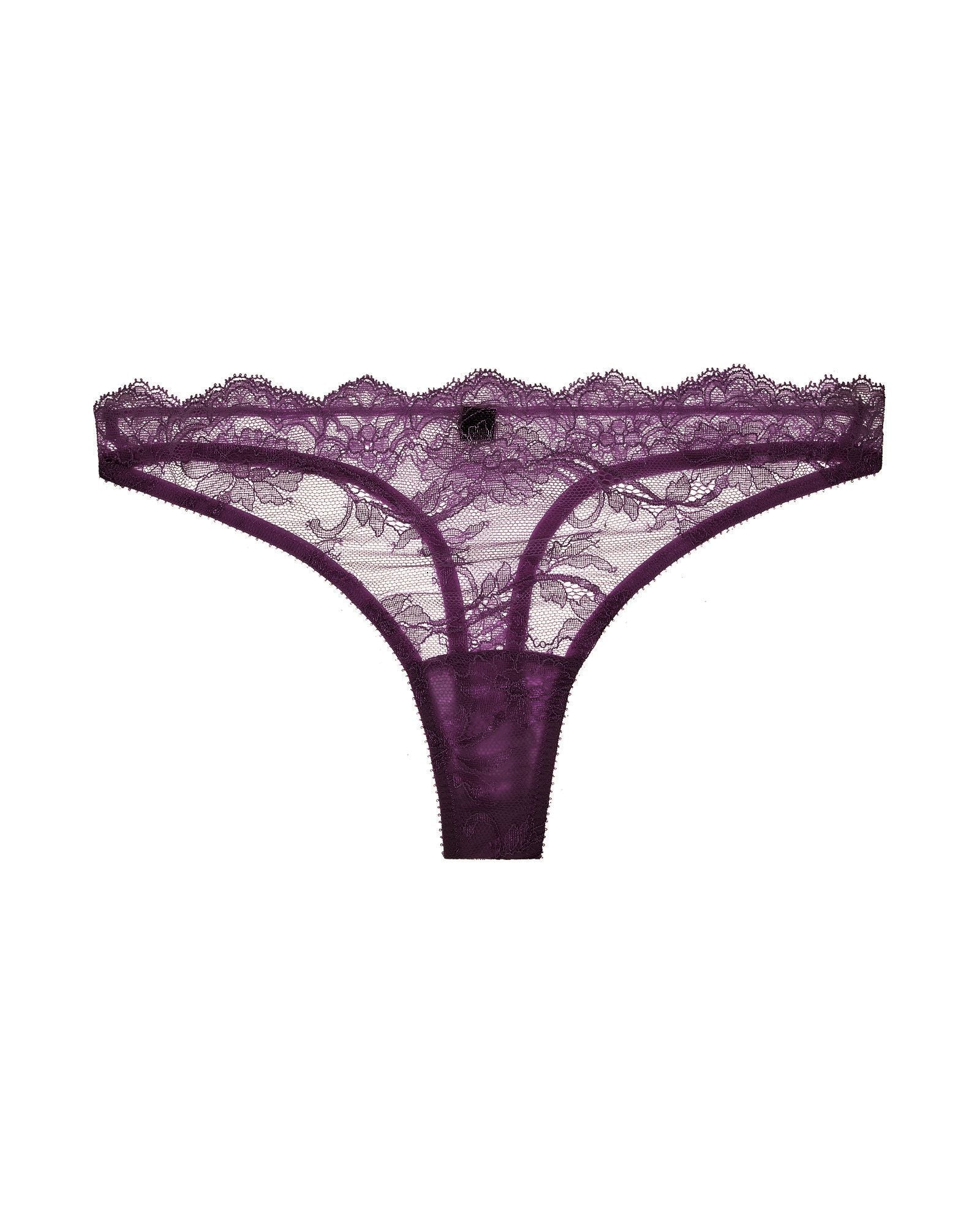 Journelle Anais Thong in purple