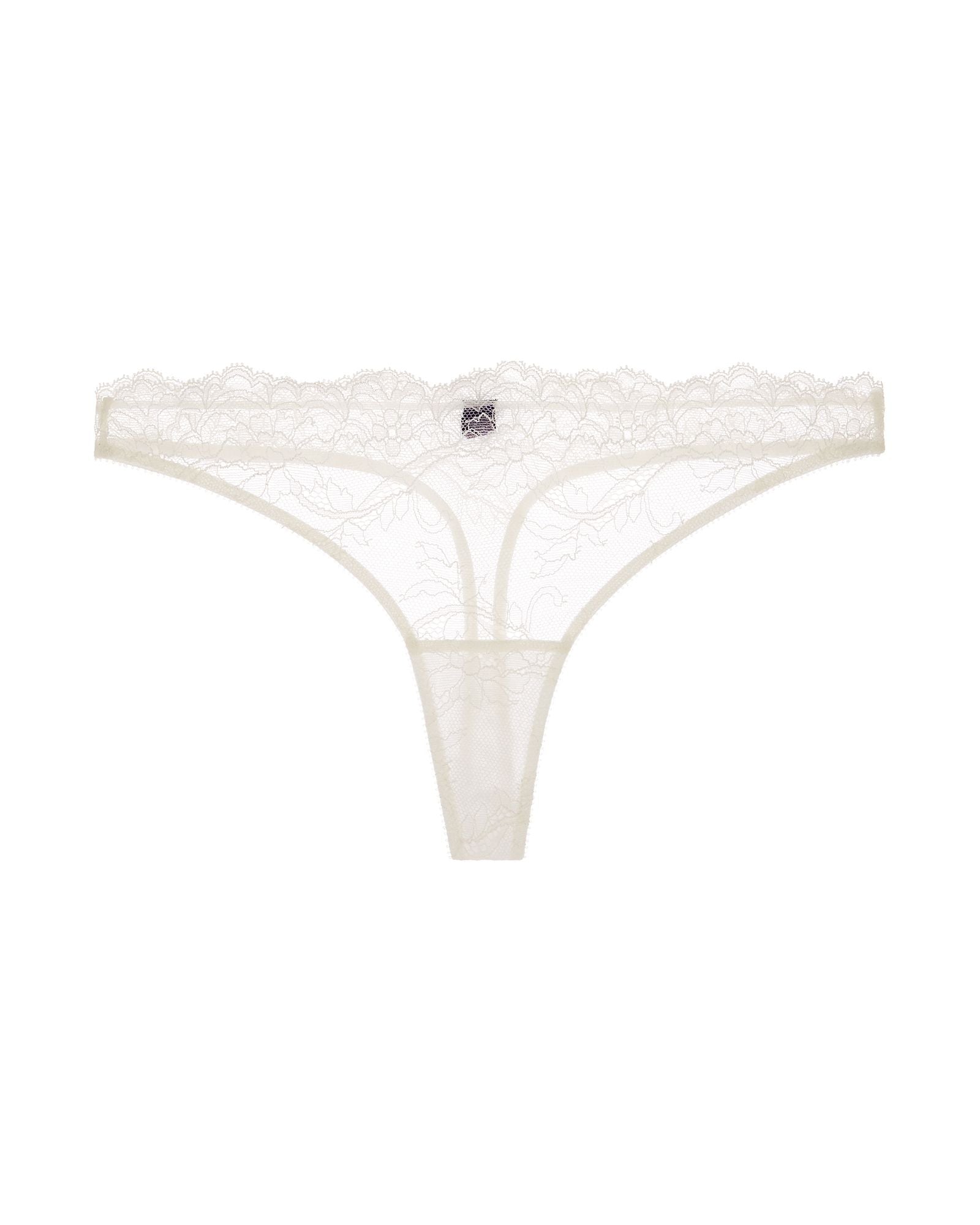 Journelle Anais Thong in white
