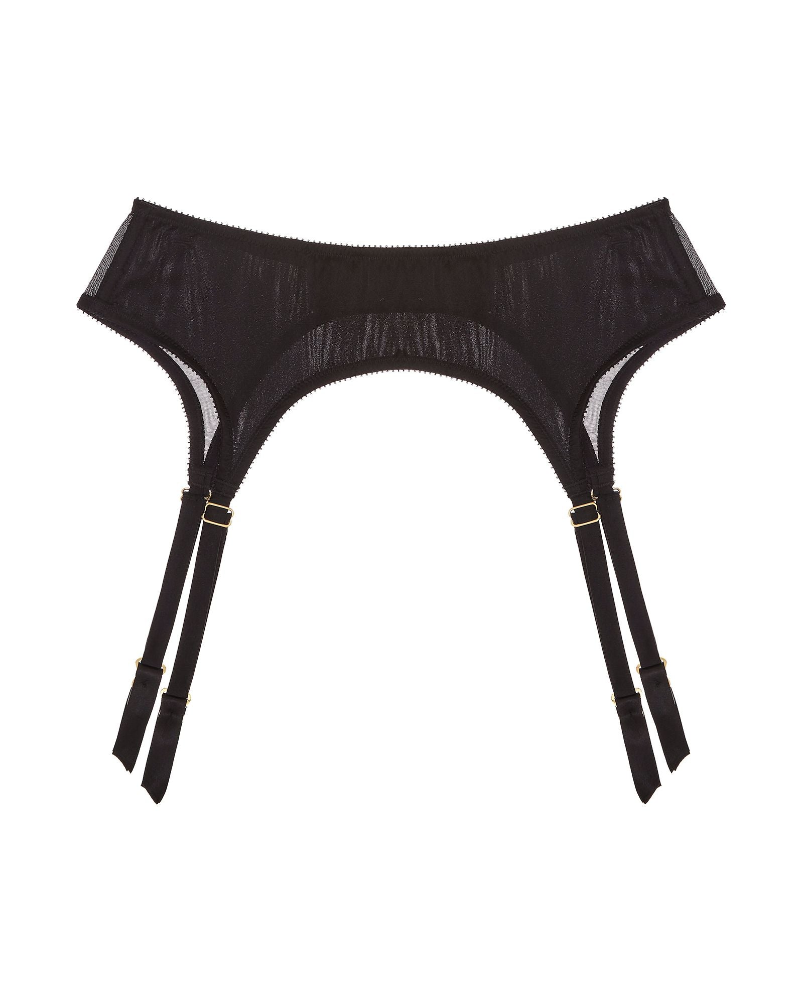 Journelle Iris Suspender Belt in black