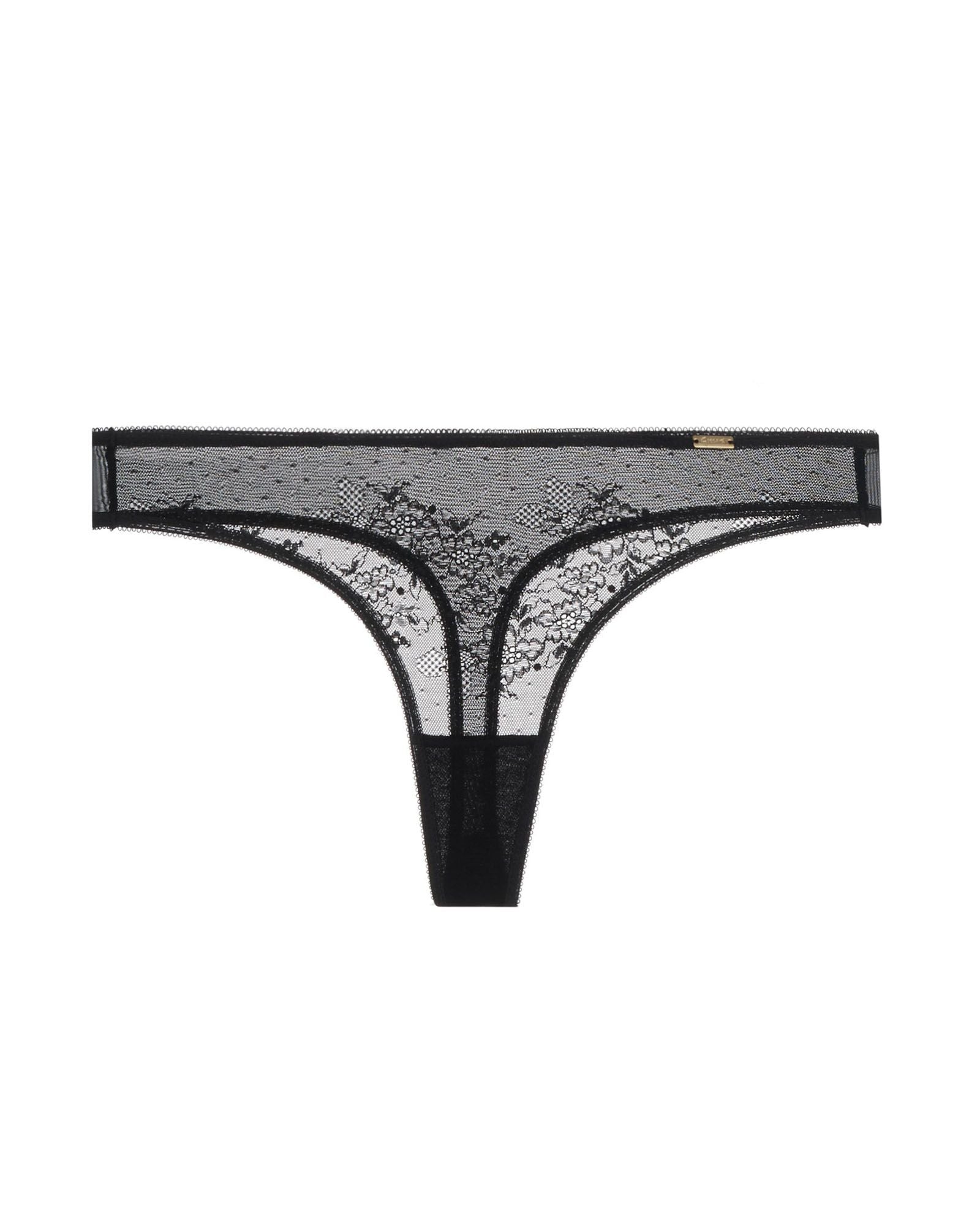 Gossard Glossies Lace Thong in black