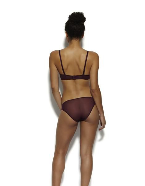 Gossard Glossies Lace Bikini in purple