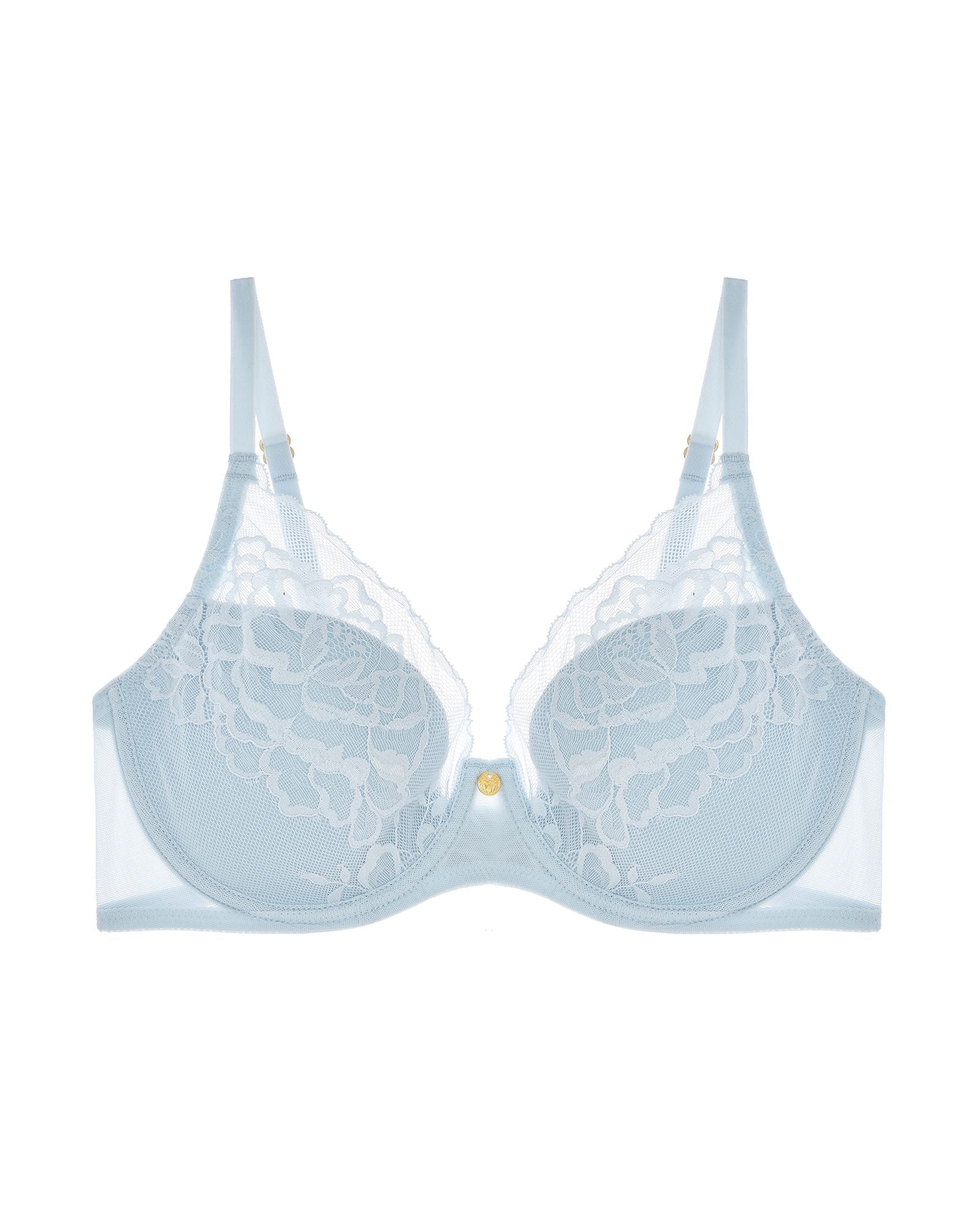 Natori Flora Contour Bra in blue