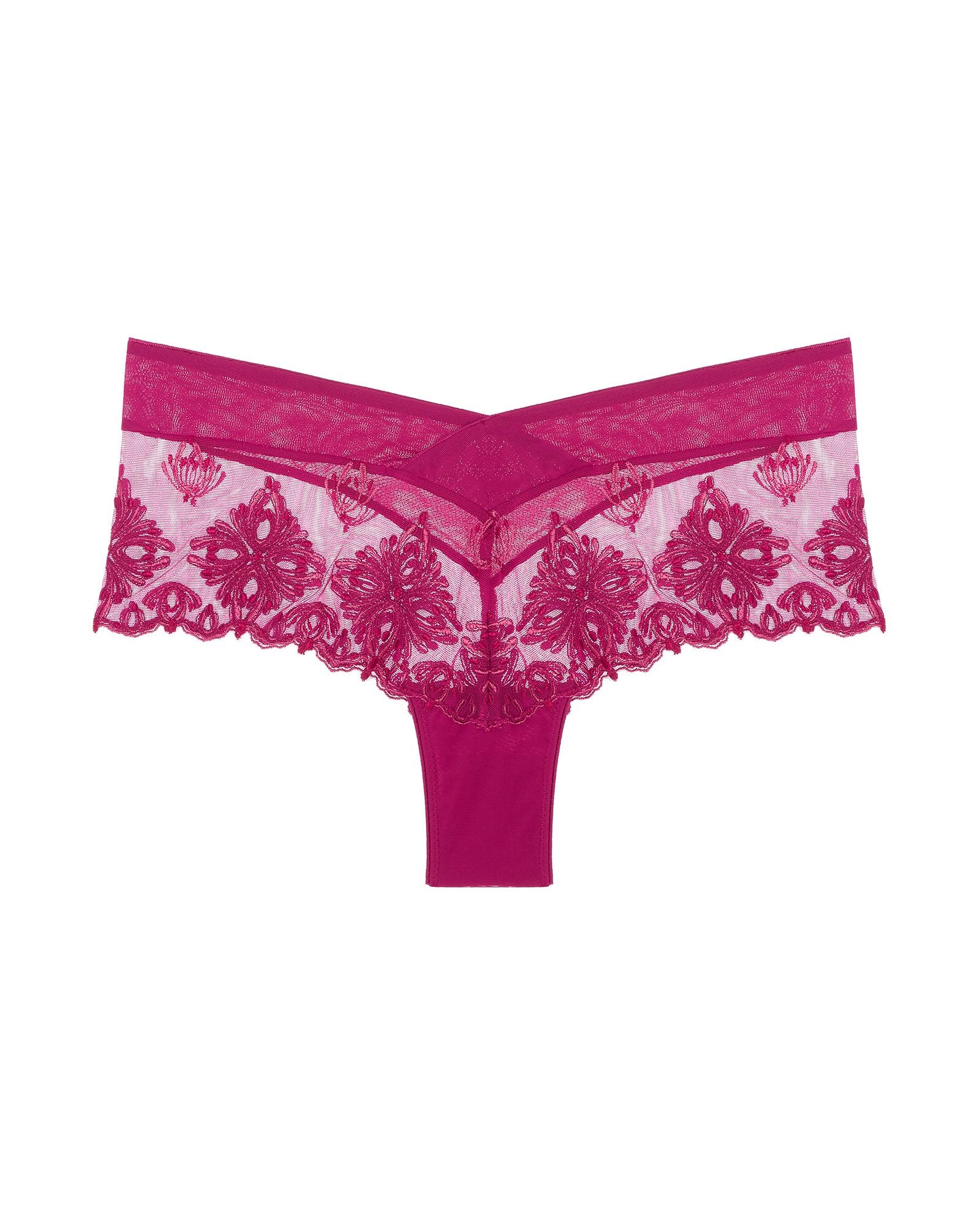 Chantelle Champs Elysees Lace Hipster in pink