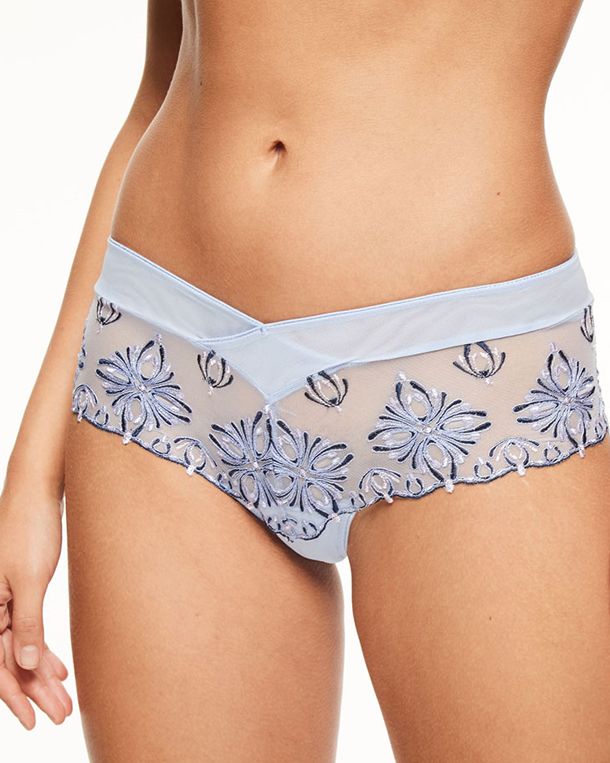 Chantelle Champs Elysees Lace Hipster in blue