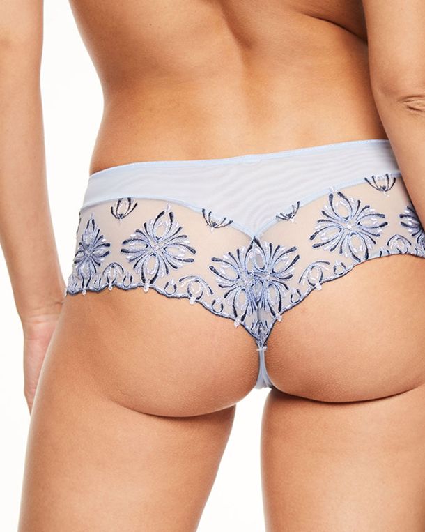 Chantelle Champs Elysees Lace Hipster in blue