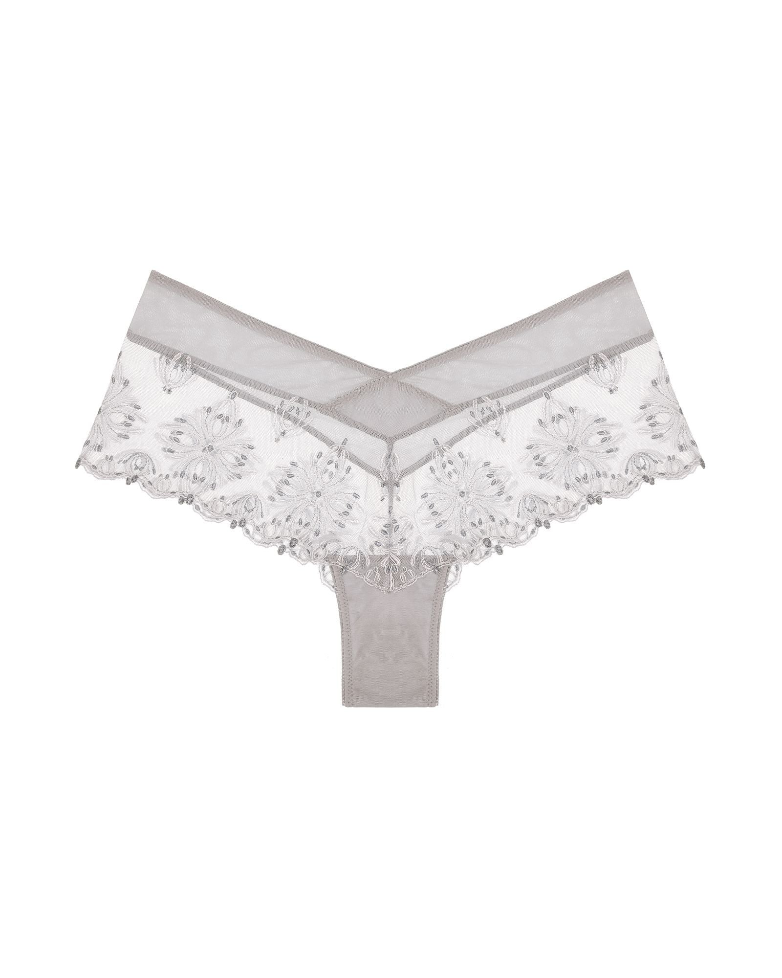 Chantelle Champs Elysees Lace Hipster in gray