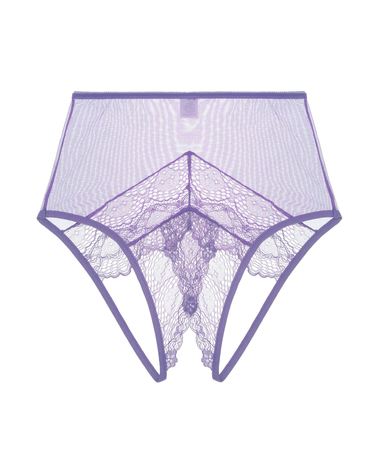 Only Hearts Whisper Sweet Nothings Coucou Hi-Waist Brief in purple