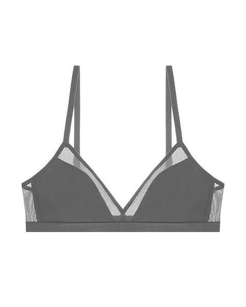 Natori Highlight Wireless Bra in gray