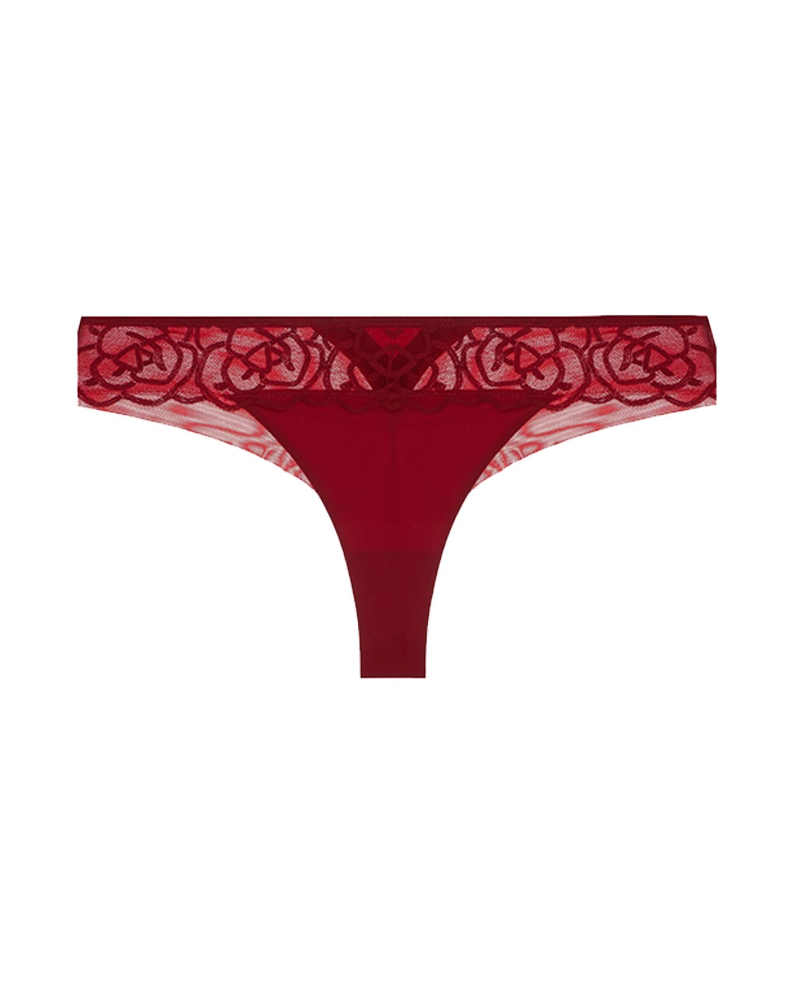 Chantelle Luxembourg Thong in red