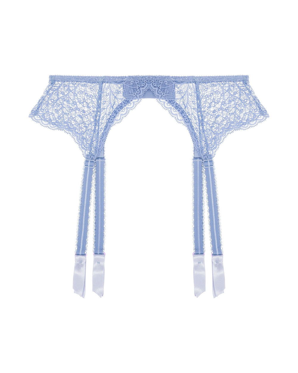 Journelle Allegra Suspender Belt in blue