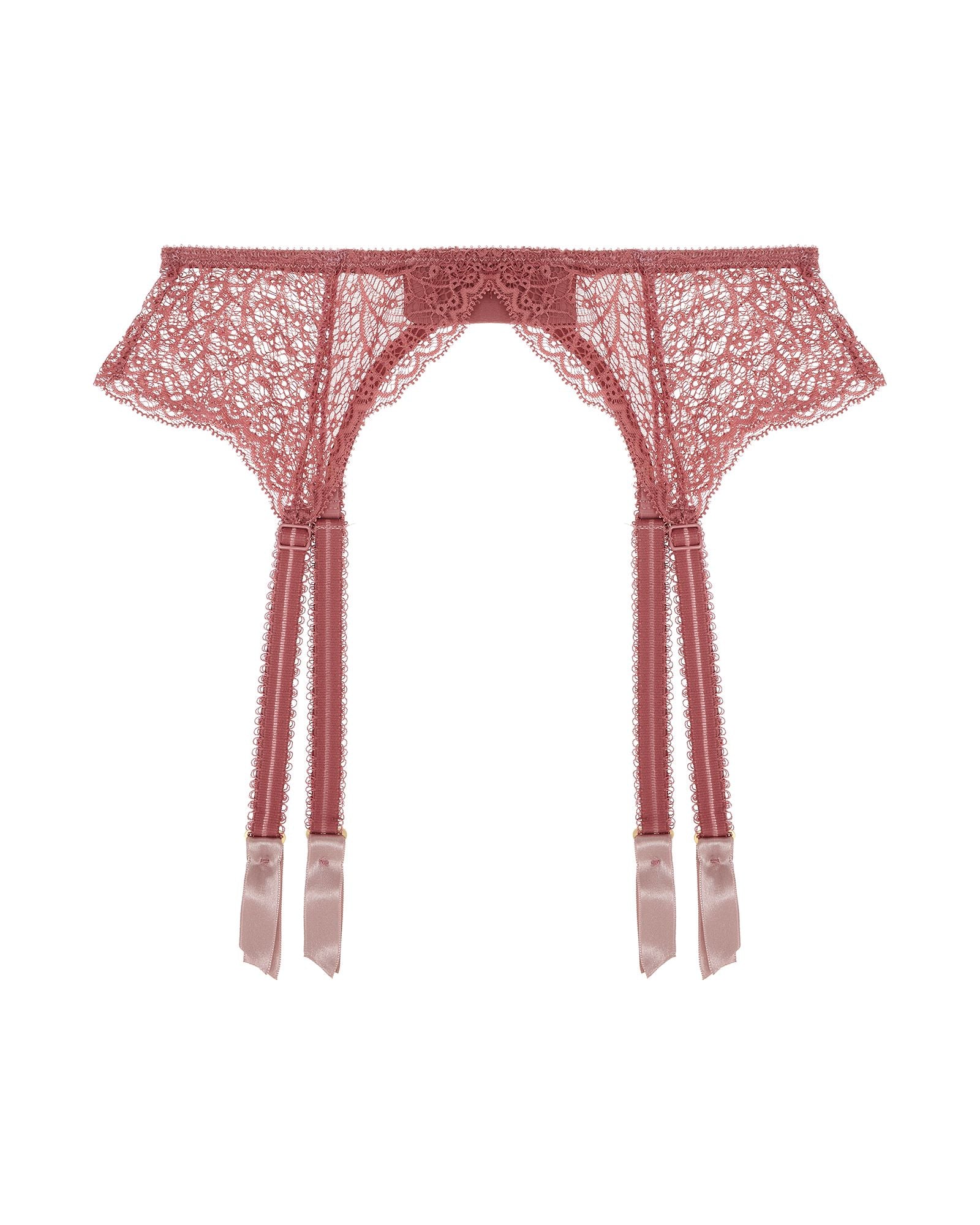 Journelle Allegra Suspender Belt in pink