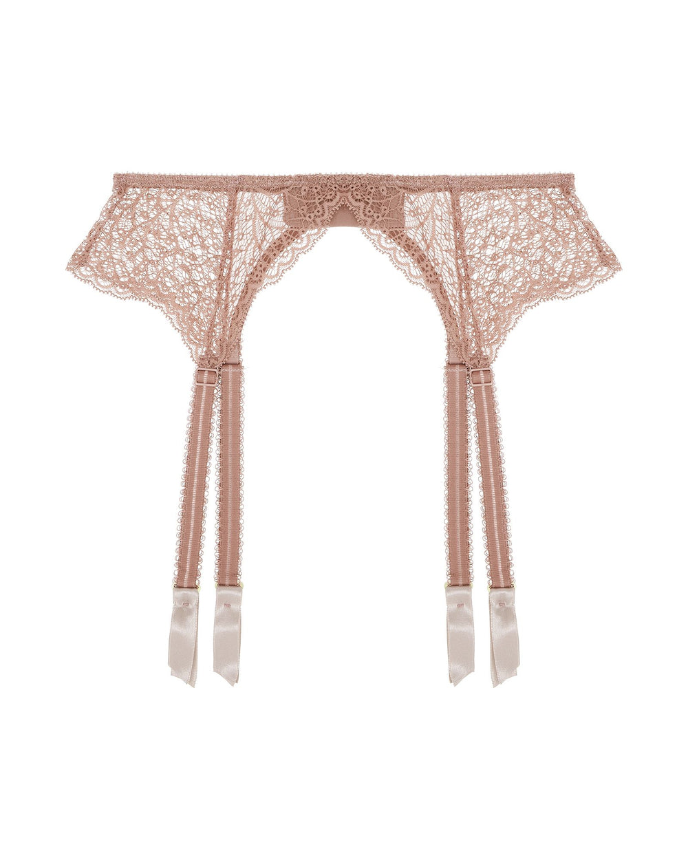 Journelle Allegra Suspender Belt in beige