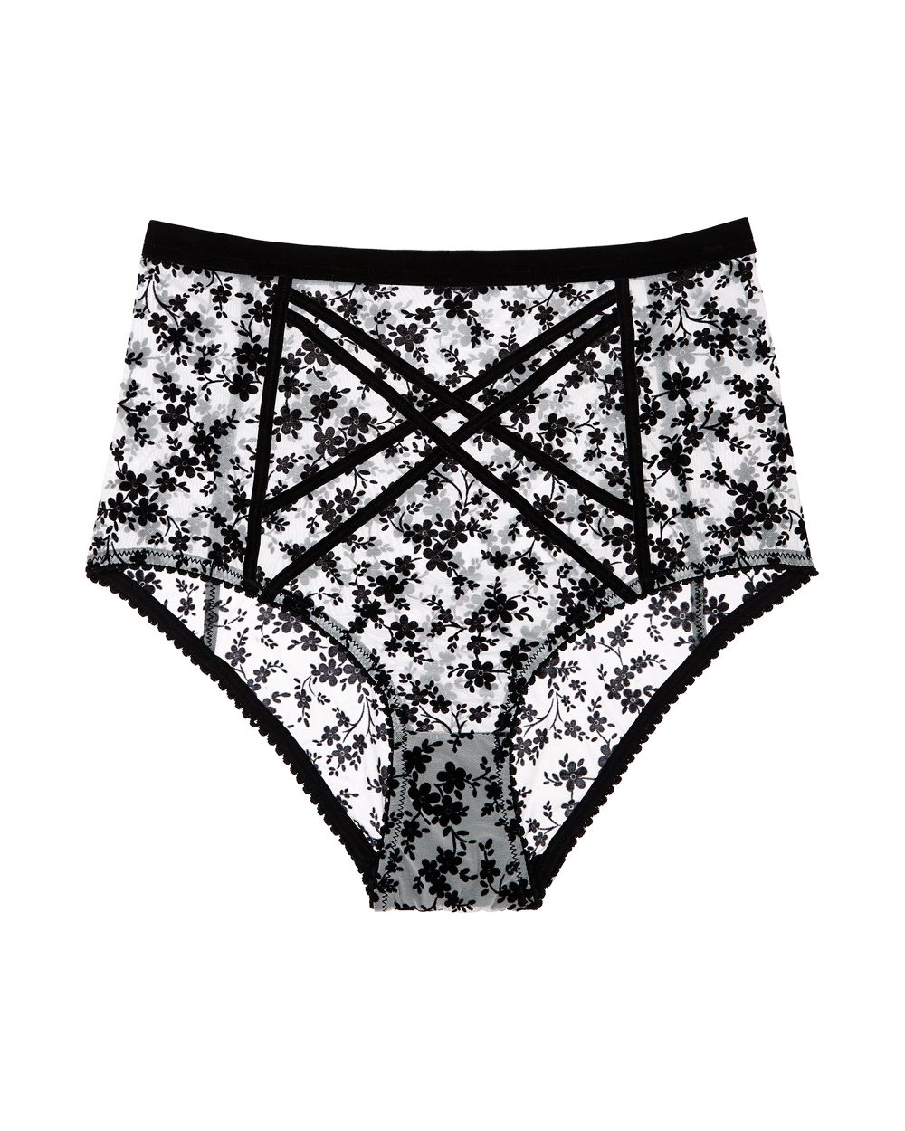 Lonely Gigi High Waist Brief in black