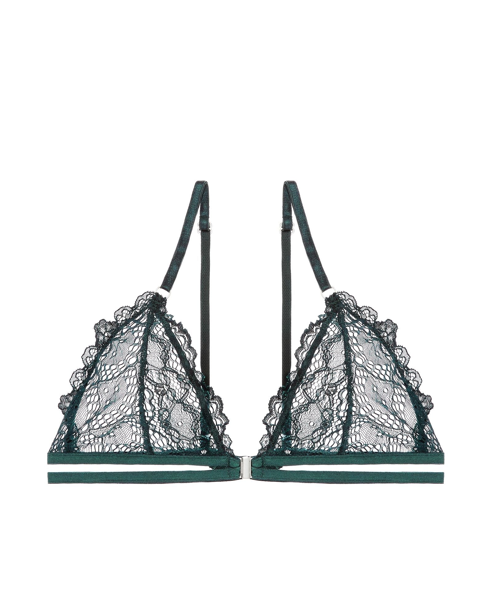 Only Hearts Whisper Sweet Nothings Bralette in green