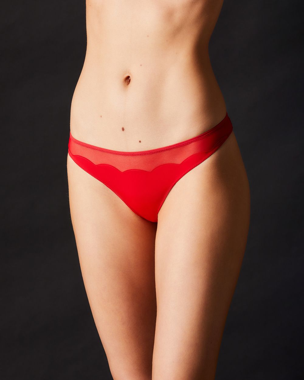 Huit Cupcake Bikini in red