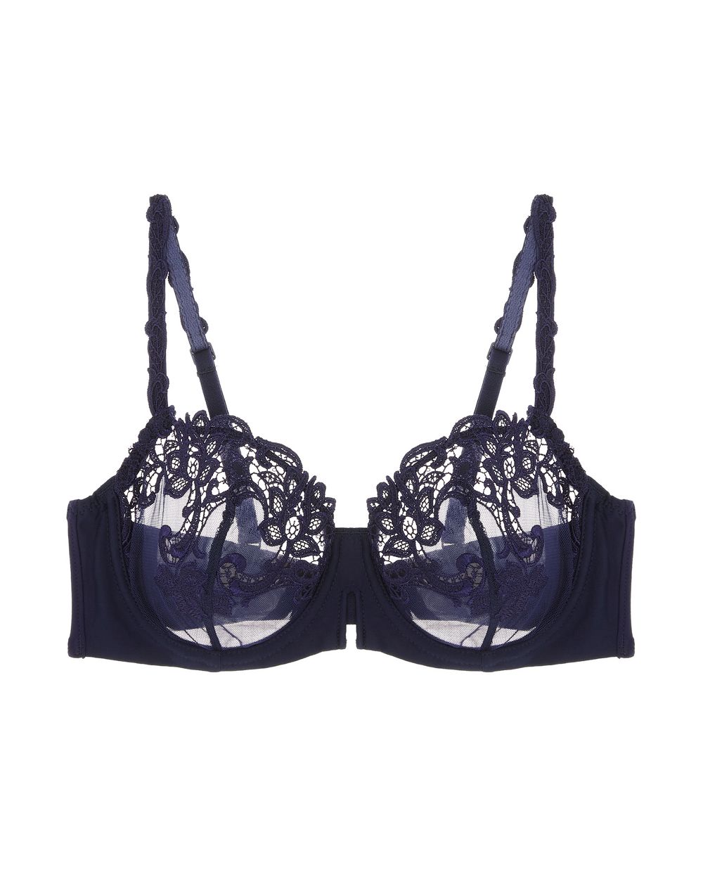Simone Perele Saga Tattoo Demi Cup Bra in blue