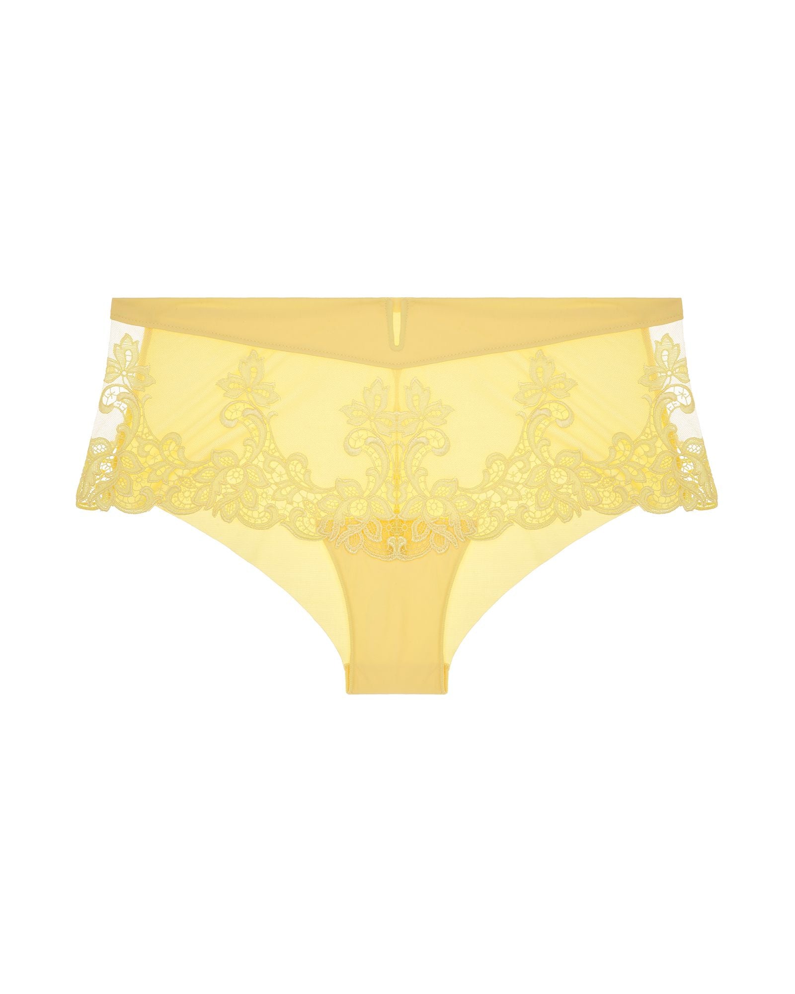 Simone Perele Saga Tattoo Boyshort in yellow