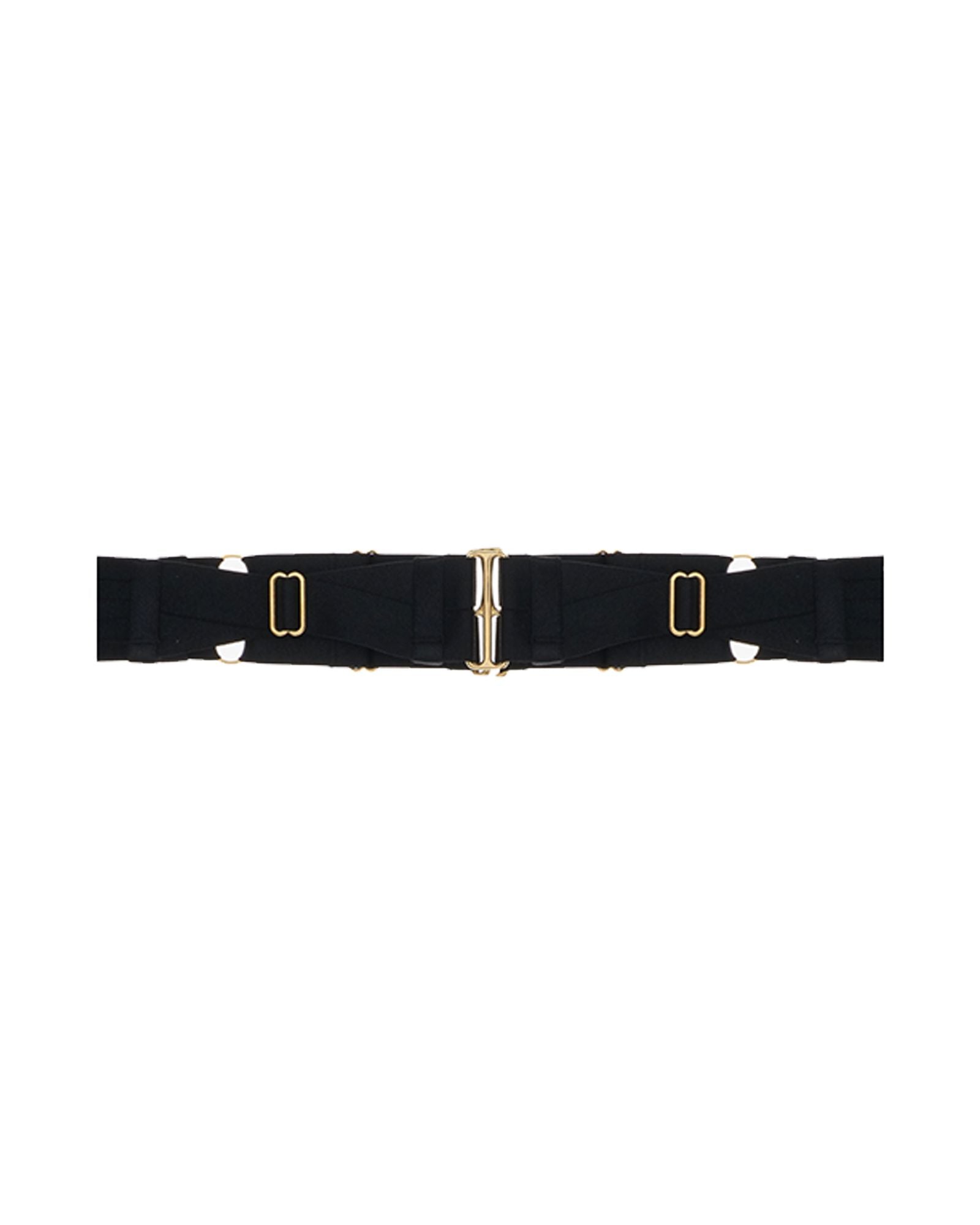 Bordelle Square Lace Adjustable Belt in black