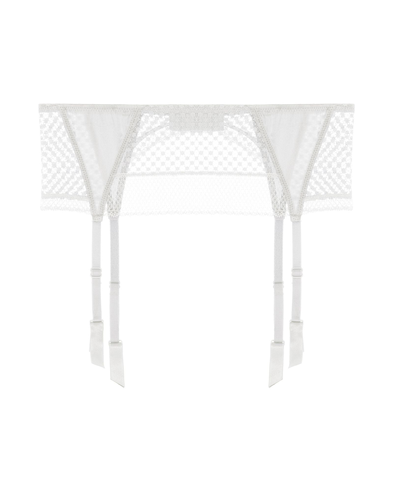 Else Bella Garter Belt in white