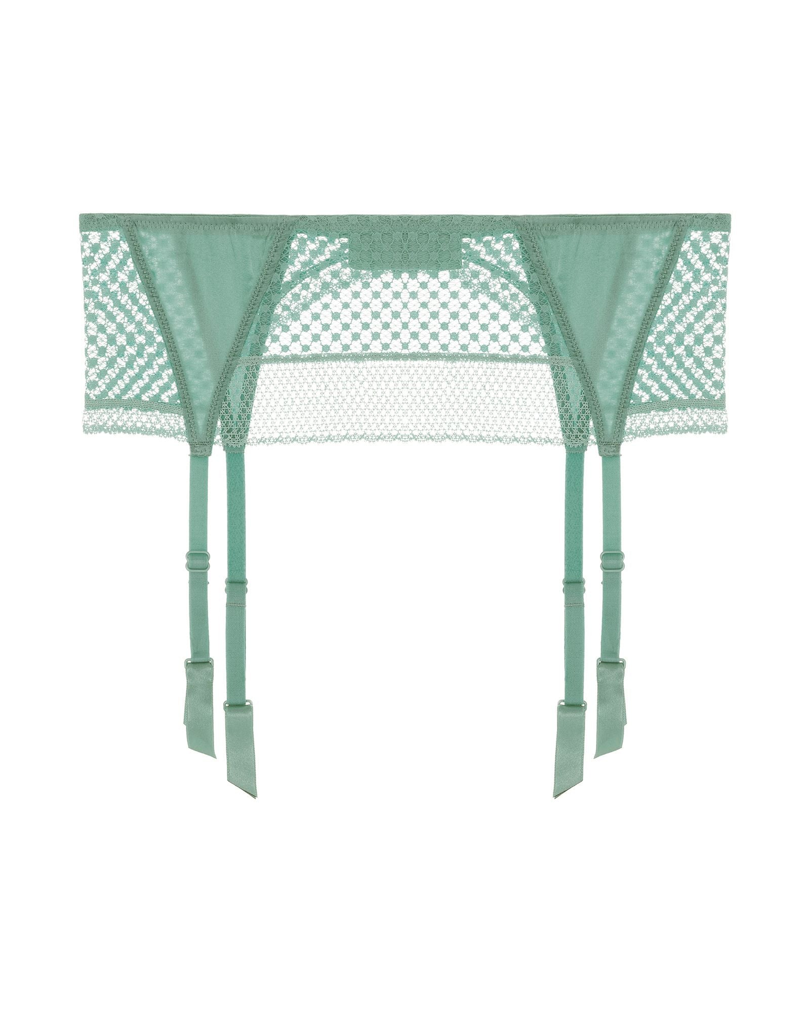 Else Bella Garter Belt in green
