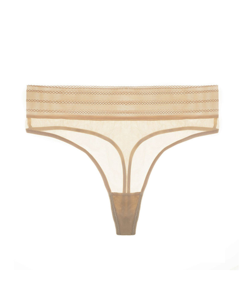 Else Bare Thong in brown