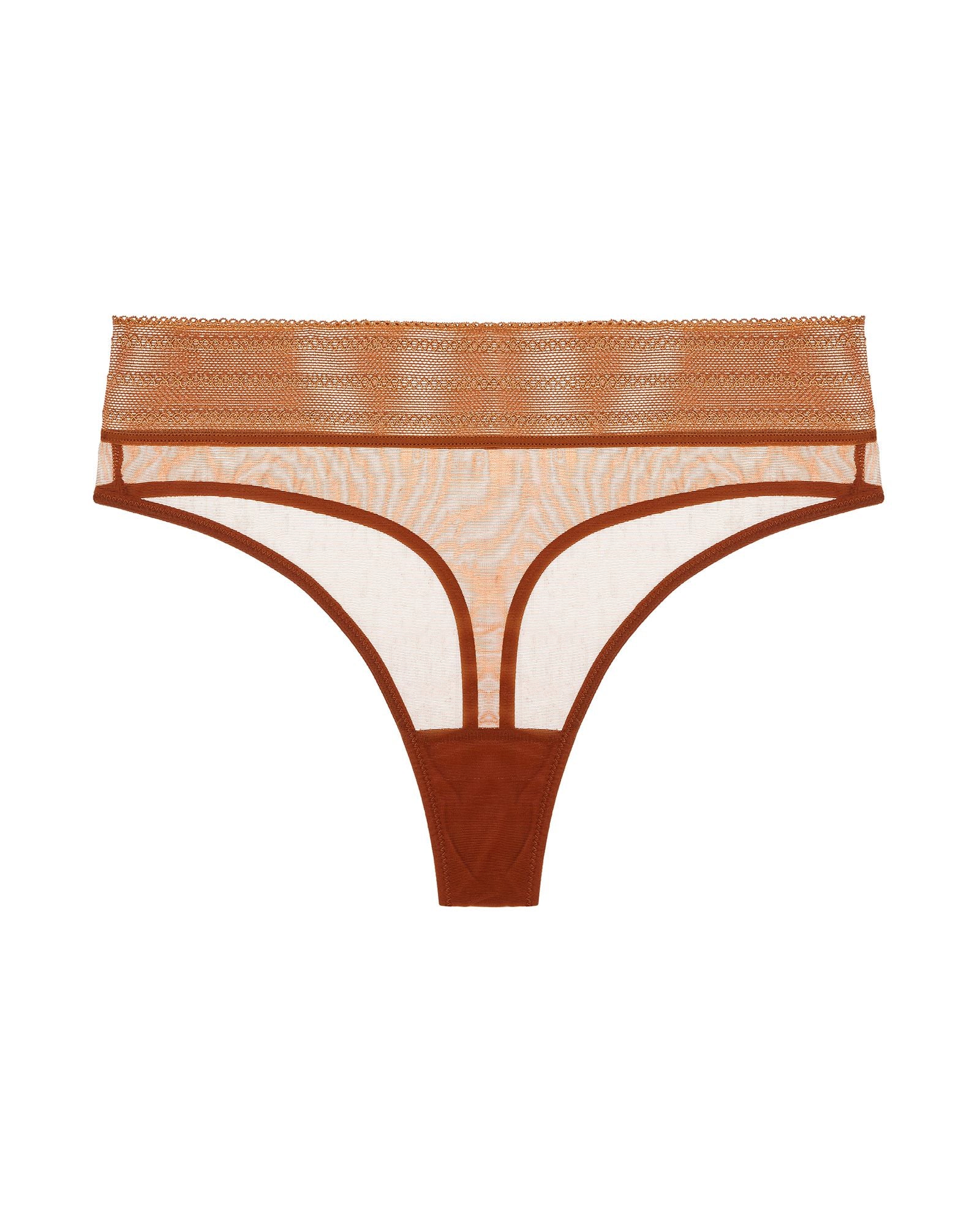 Else Bare Thong in brown