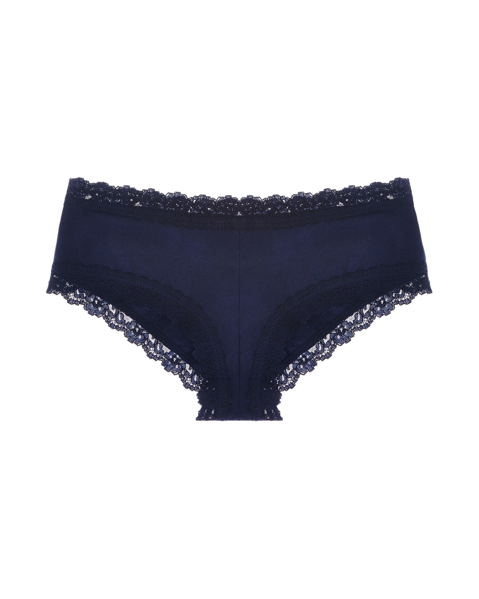 Hanky Panky Supima Cotton Boyshort in blue