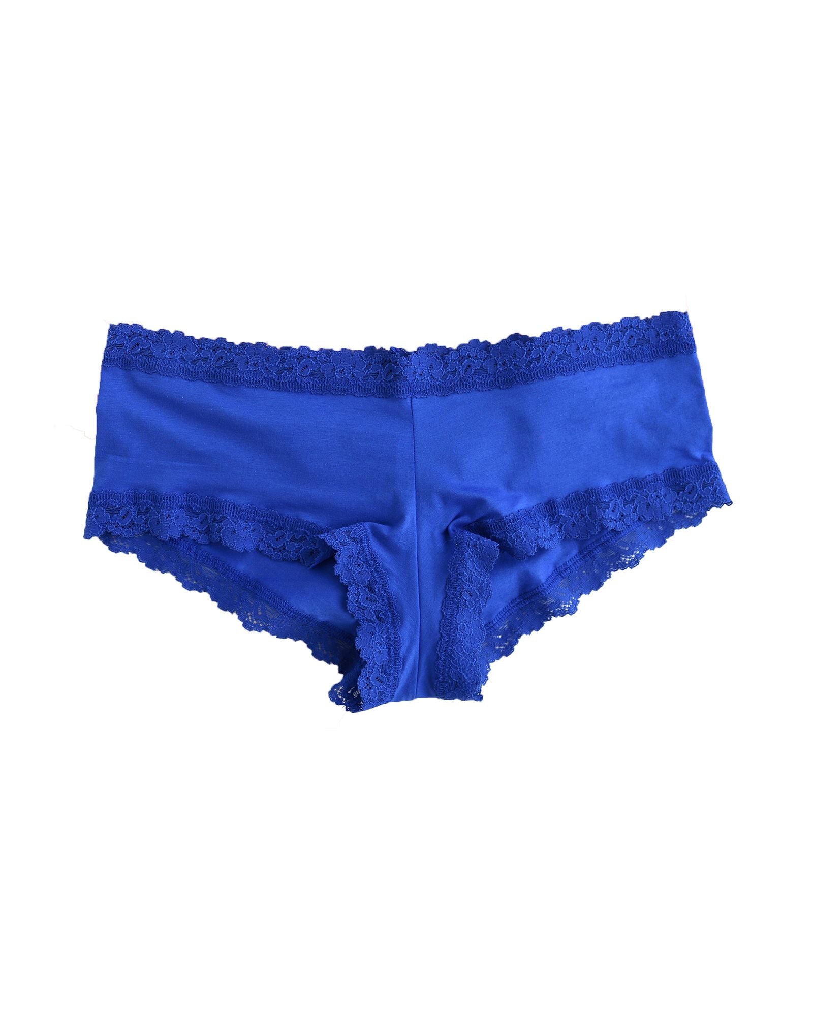 Hanky Panky Cotton with a Conscience Boyshort in blue