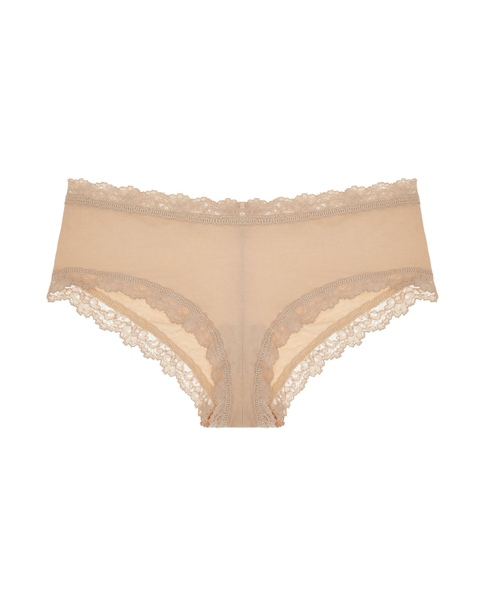Hanky Panky Supima Cotton Boyshort in beige