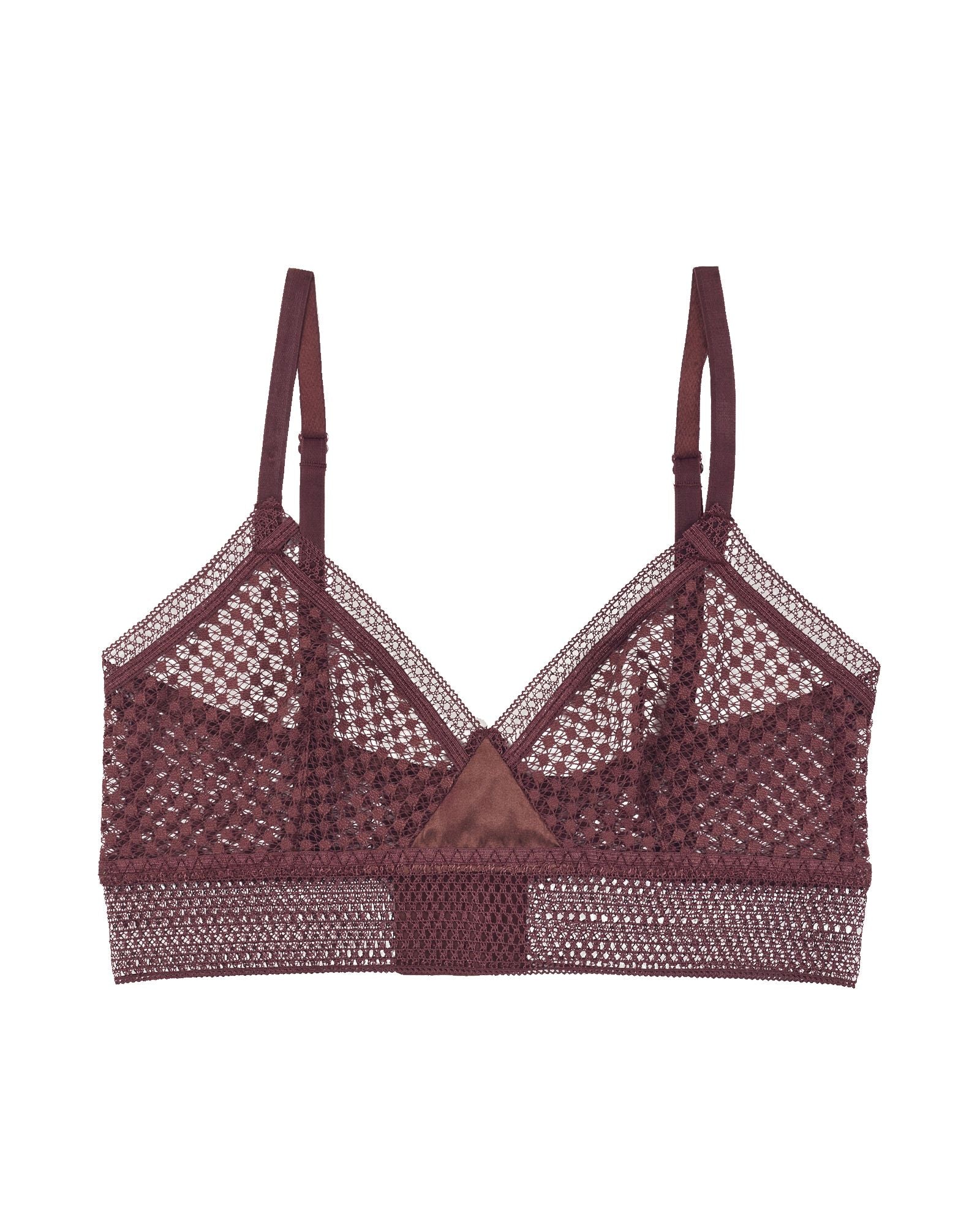 Else Bella Soft Triangle Bra in brown