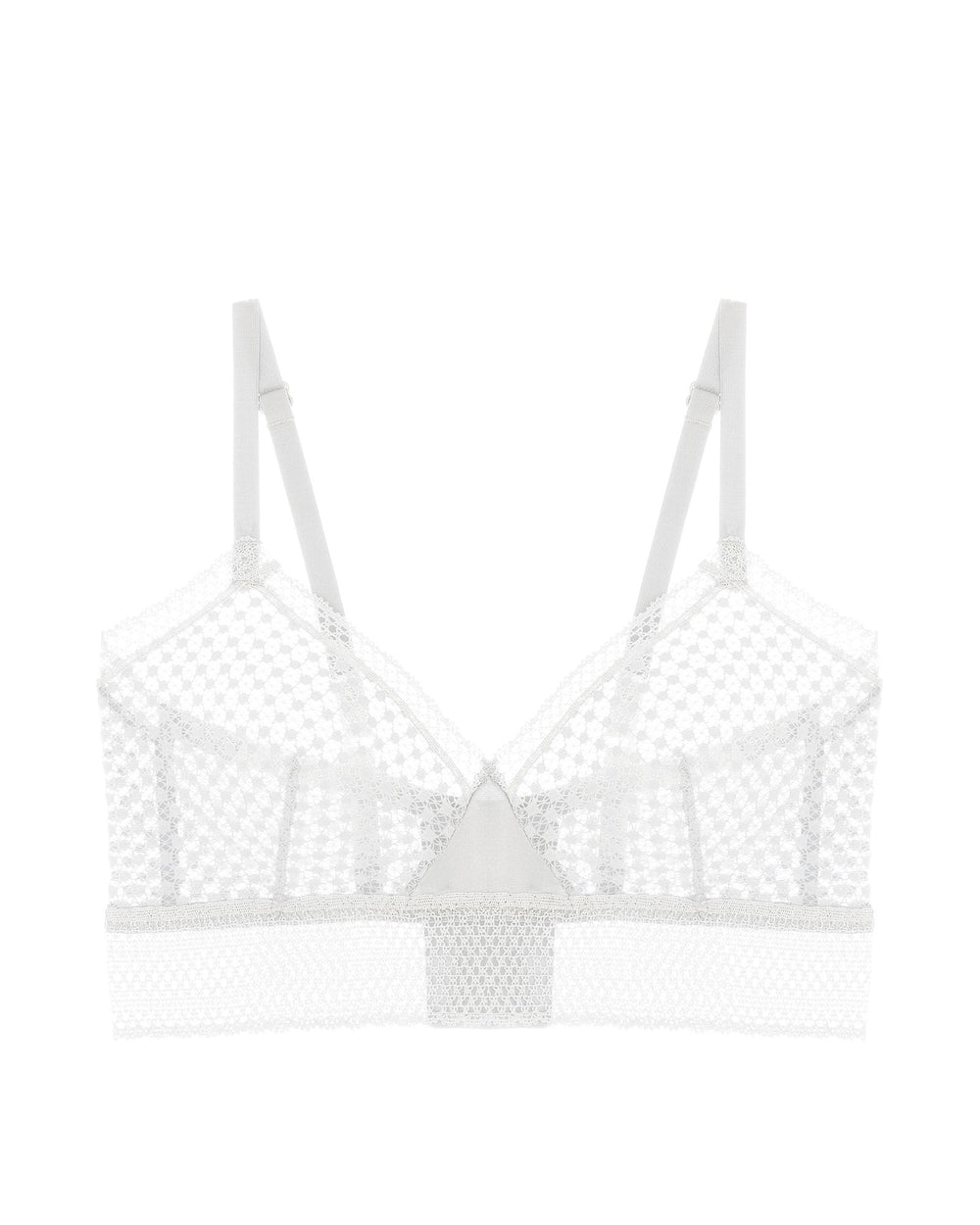 Else Bella Soft Triangle Bra in white