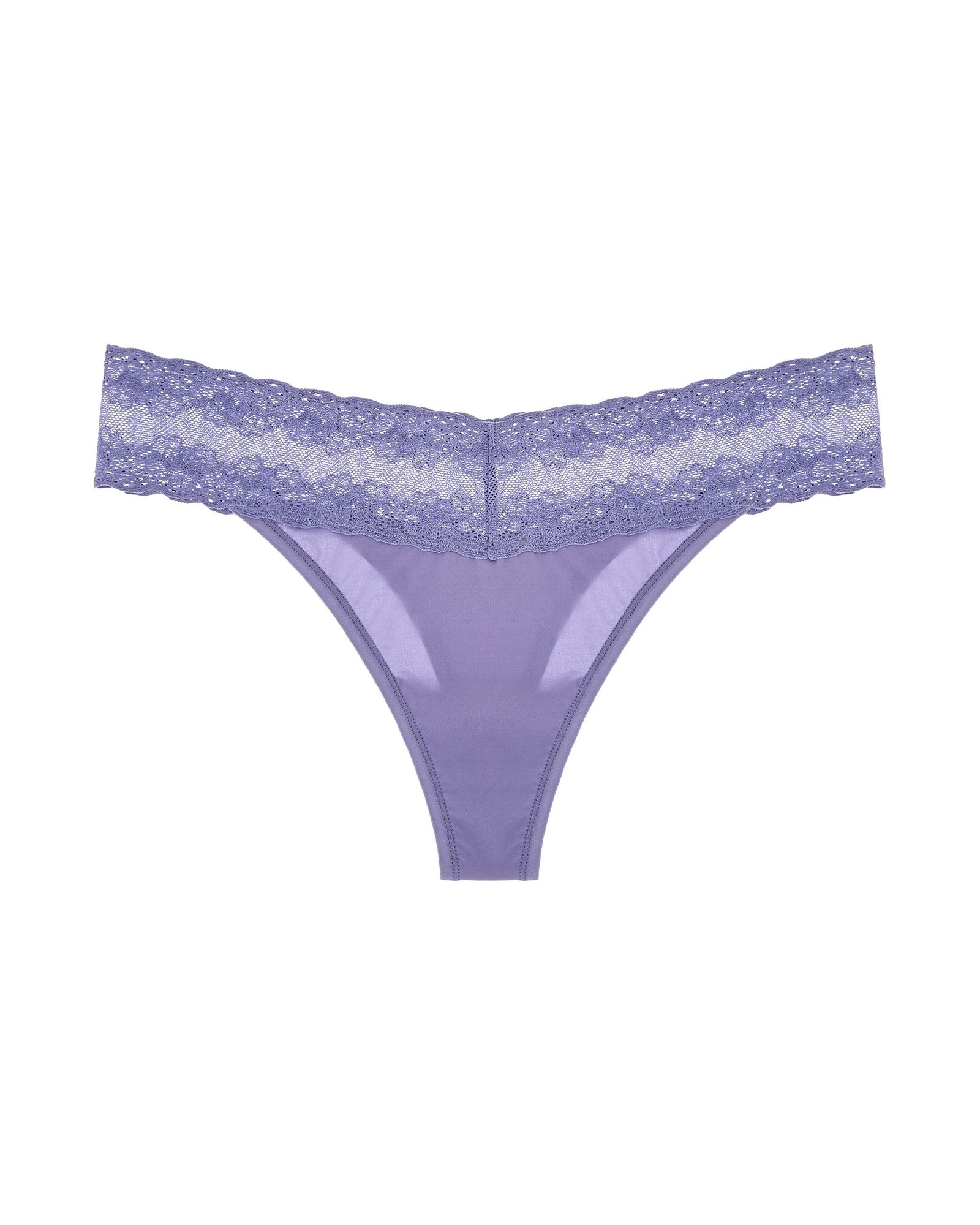 Natori Bliss Perfection Thong in purple