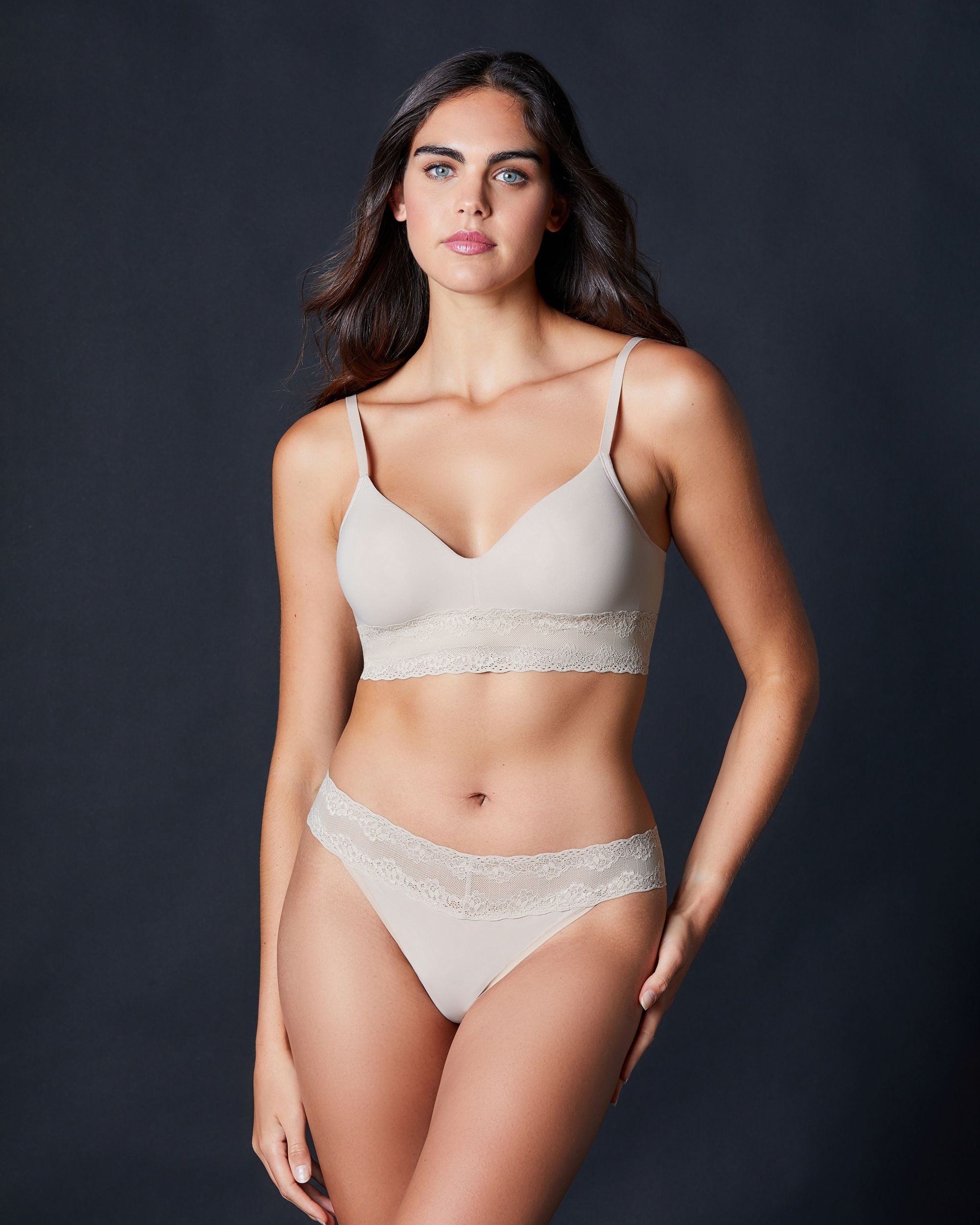 Natori Bliss Perfection Thong in beige