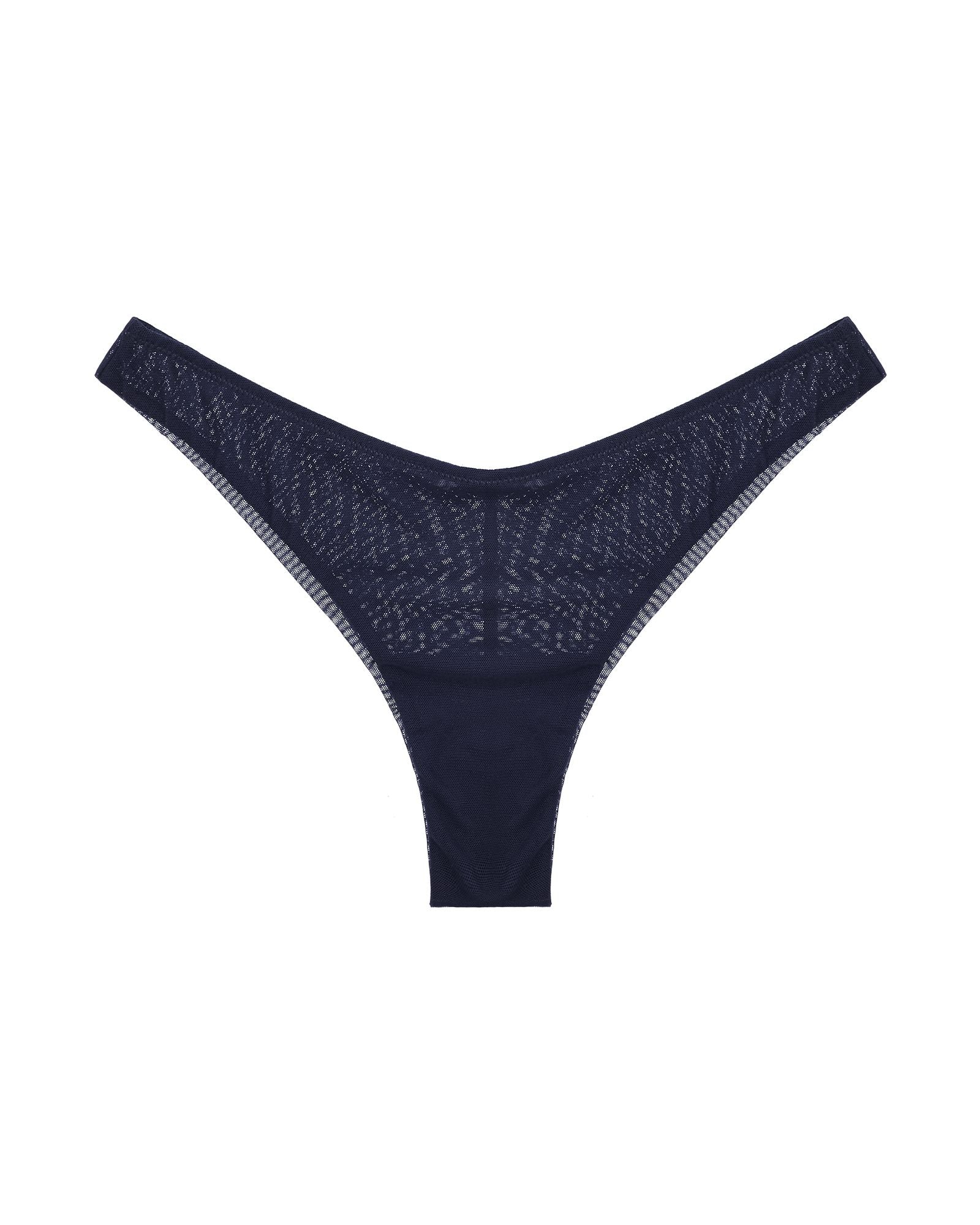 The Great Eros Canova Seamless Tanga in blue